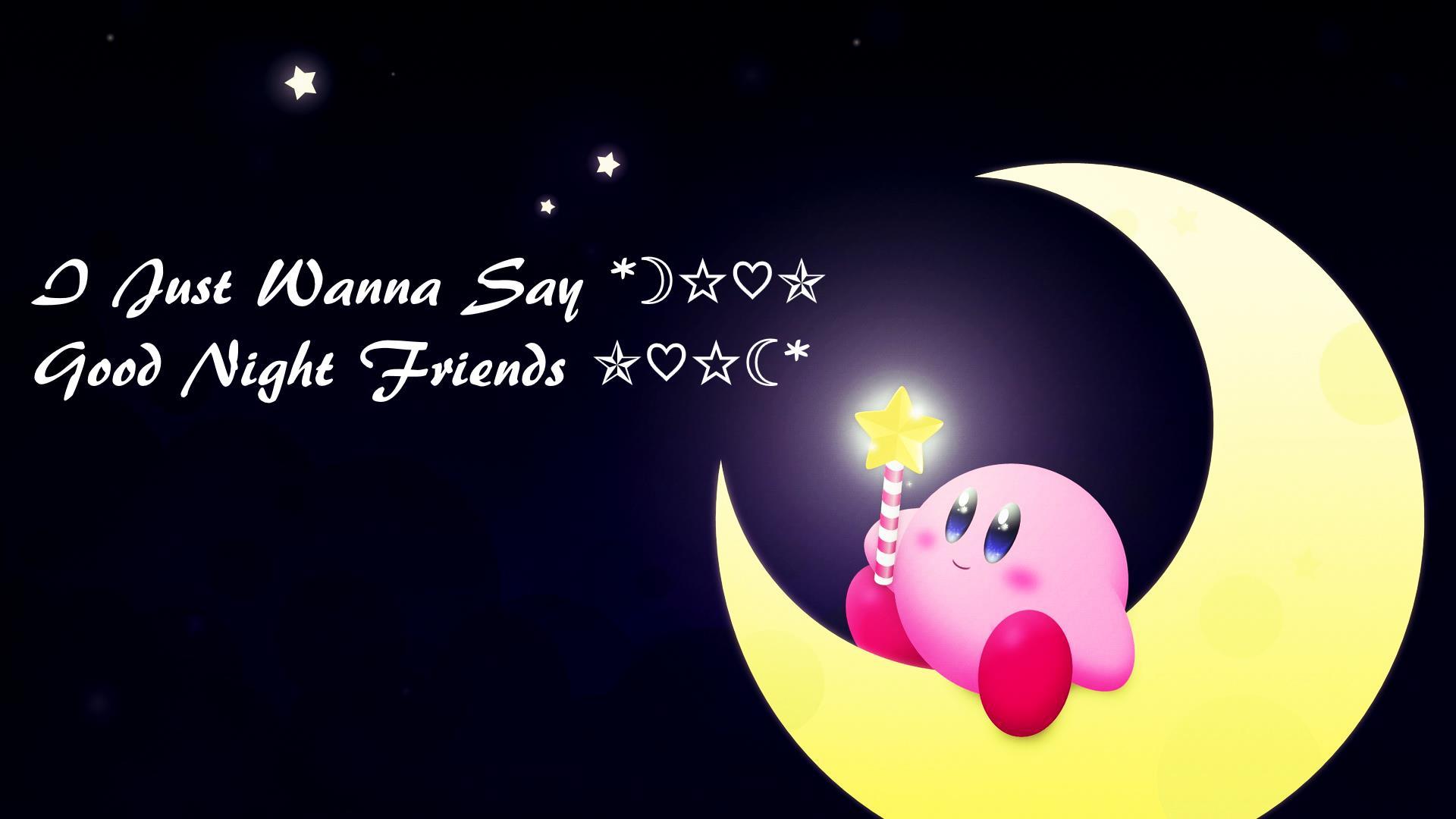 Kirby dorme su luna, 1920x1080 1080p, Desktop