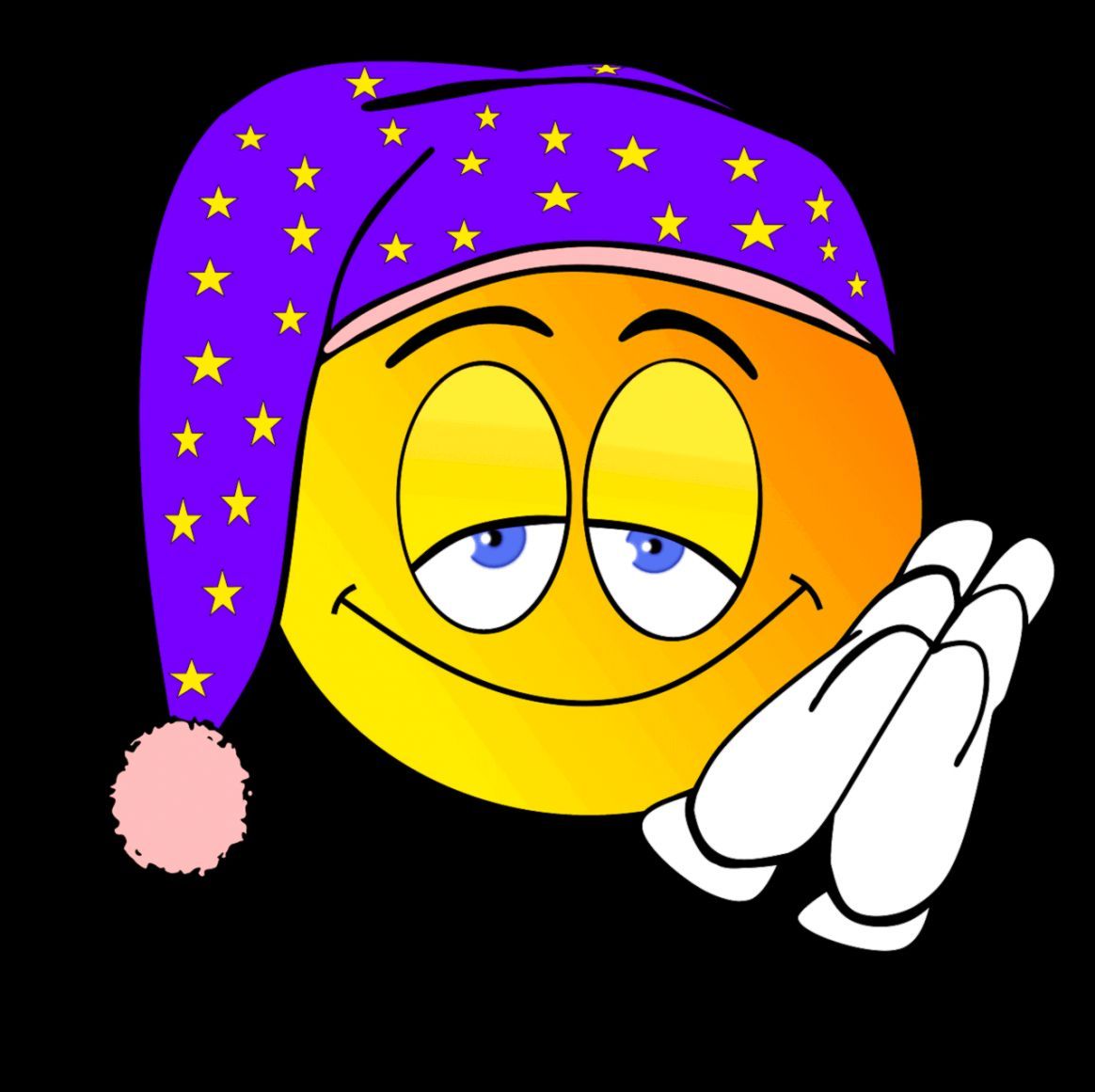 Emoji buonanotte con berretto, 1164x1161 HD, Laptop