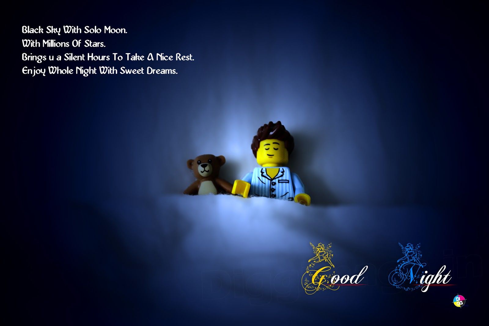 Lego buonanotte orsacchiotto luna, 1600x1067 900p, PC