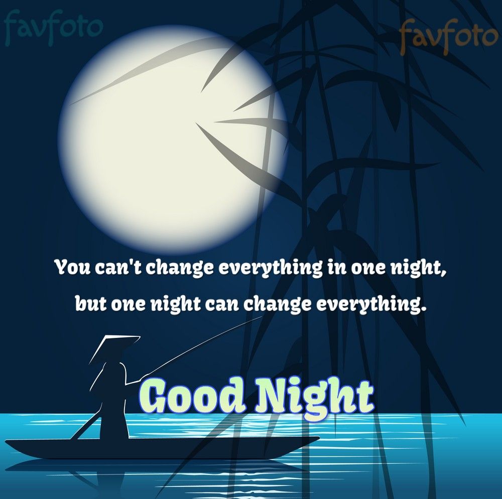 Stelle luna scritta Good Night, 1920x1080 Full HD, Laptop