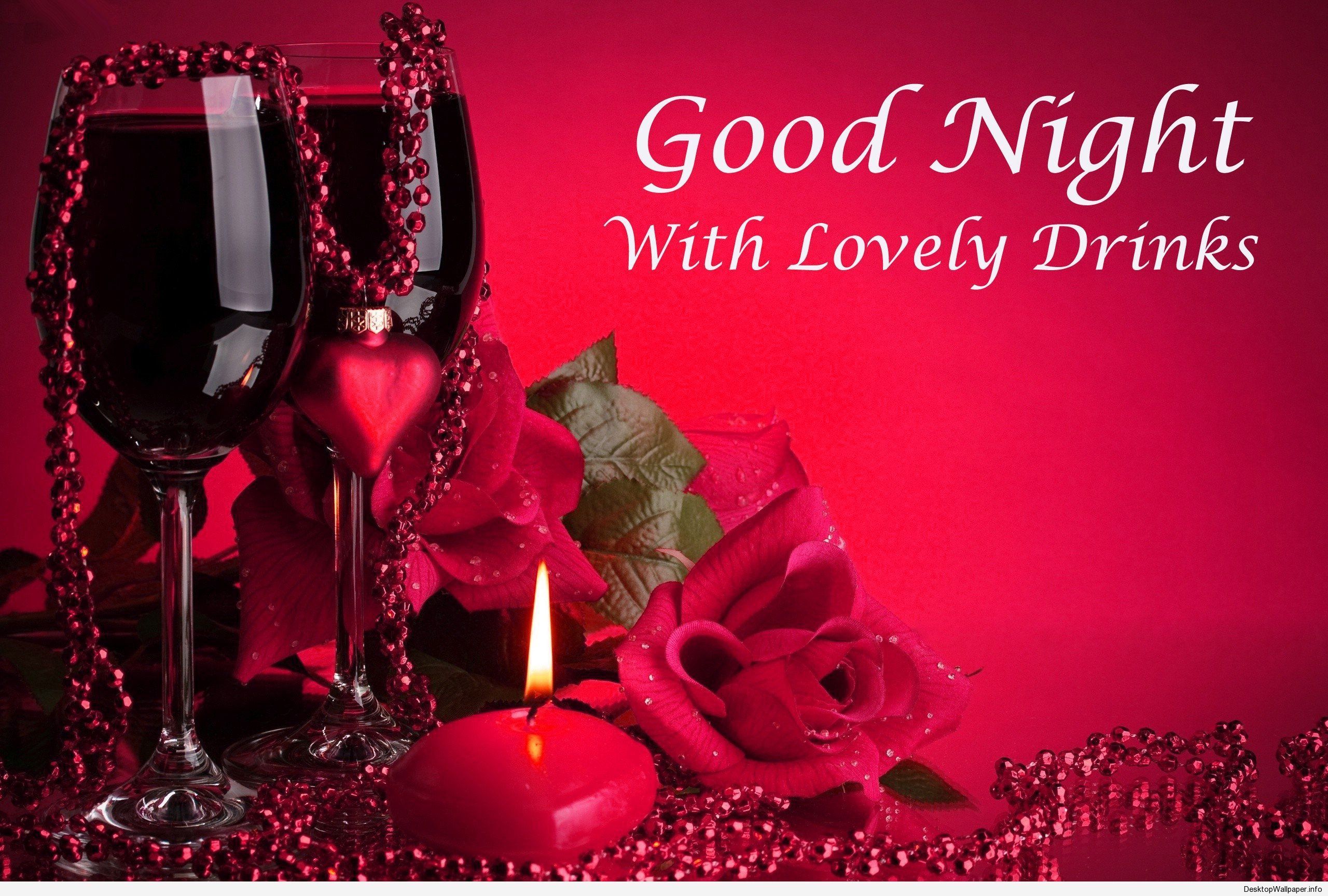 Buonanotte vino rosso rosa, 2560x1728 2K, Laptop