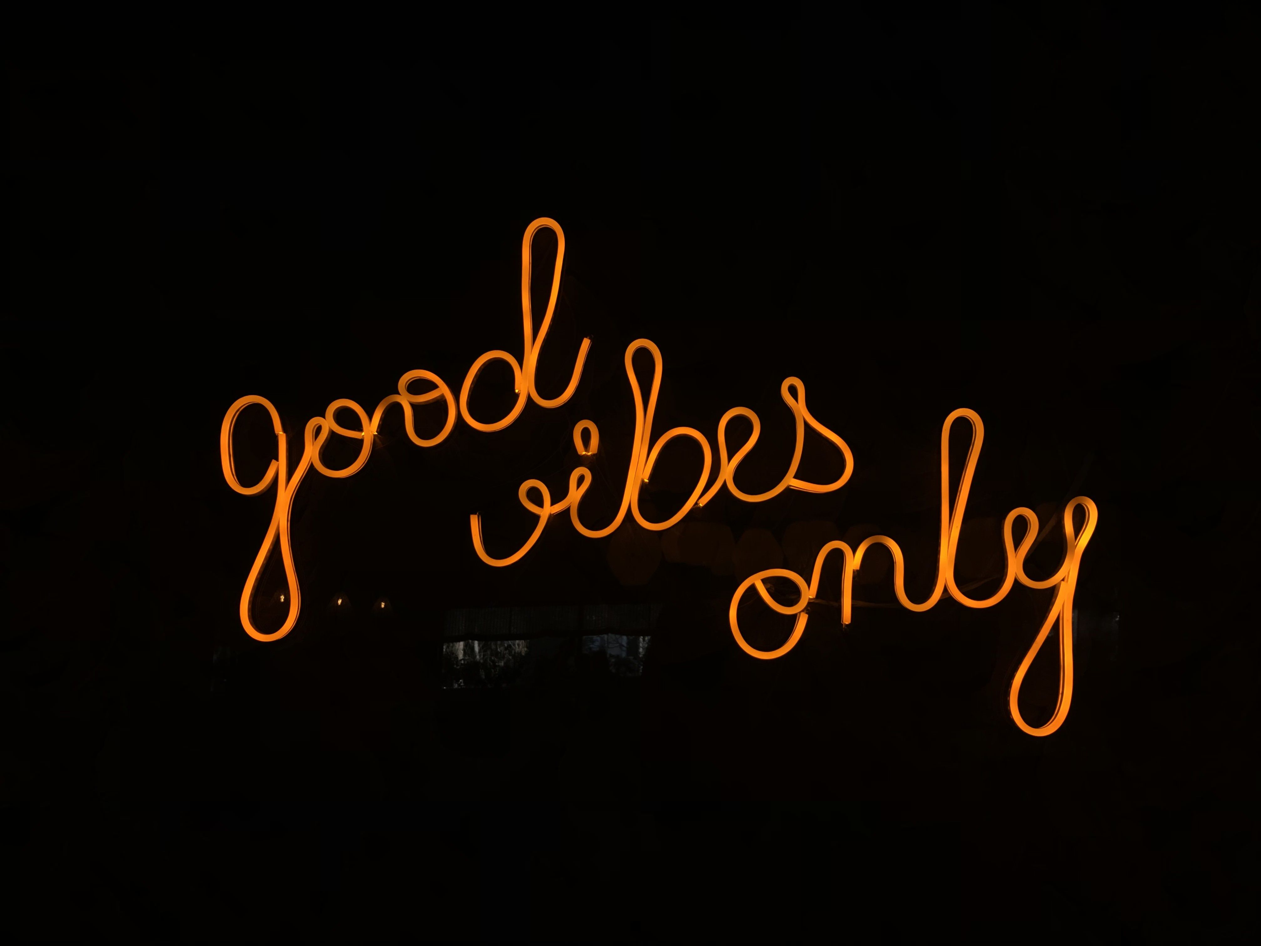 insegna al neon good vibes only, 4032x3024 Ultra HD, PC