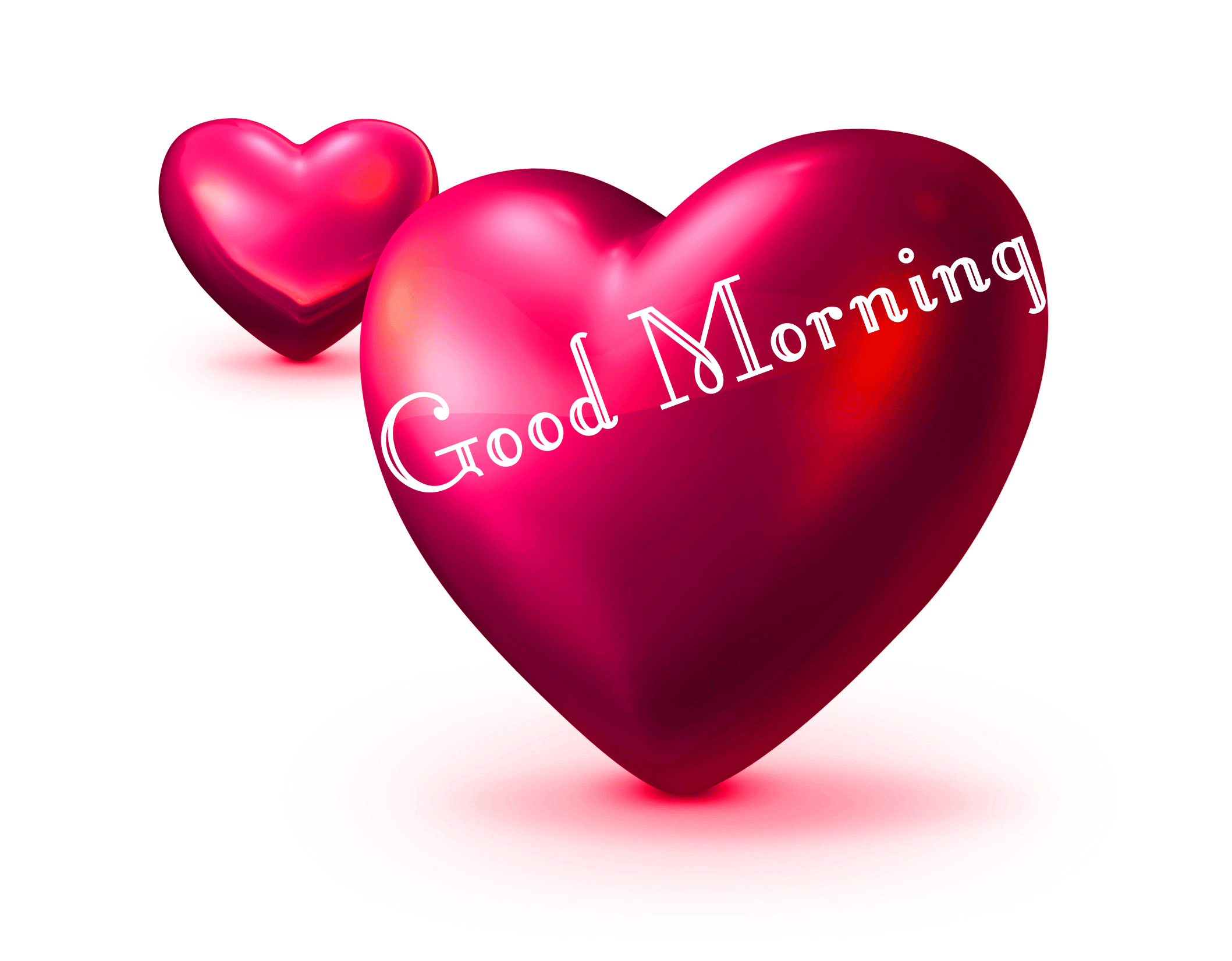Cuori rossi Good Morning, 2117x1651 2K, PC