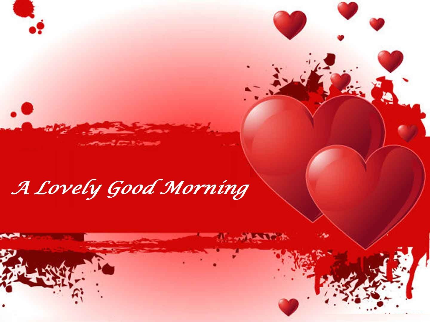 Cuori rossi buongiorno, 1440x1080 720p, PC