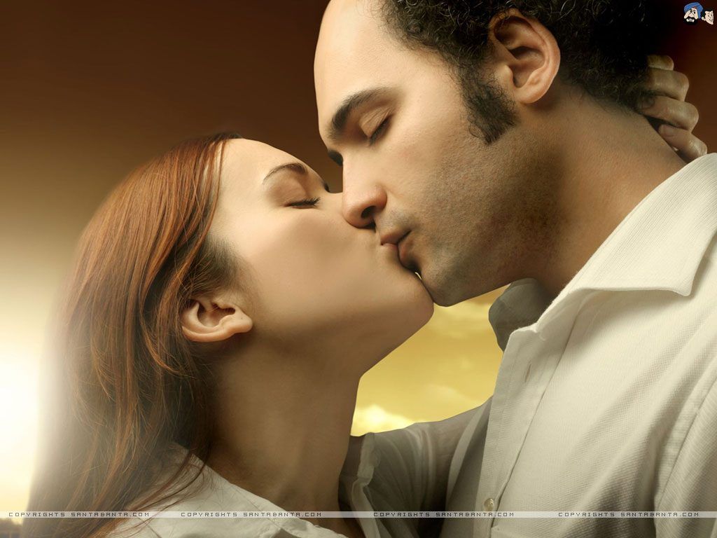 Coppia che si bacia, 1024x768 HD, Desktop