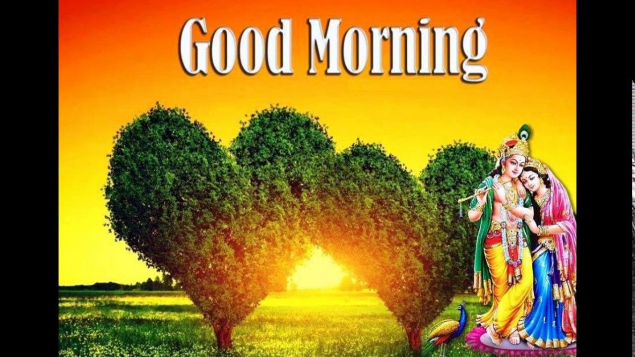 Krishna e Radha buongiorno, 1366x768 720p, iMac