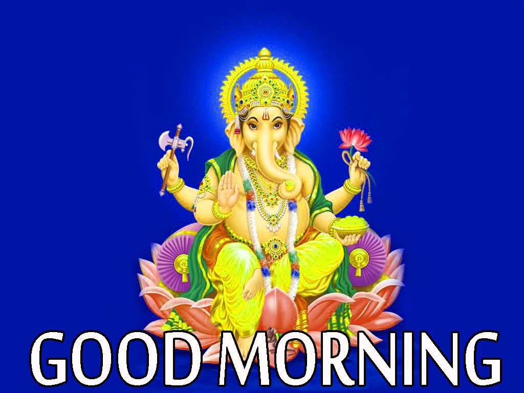 Ganesh su fiore di loto, 1024x768 HD, Desktop