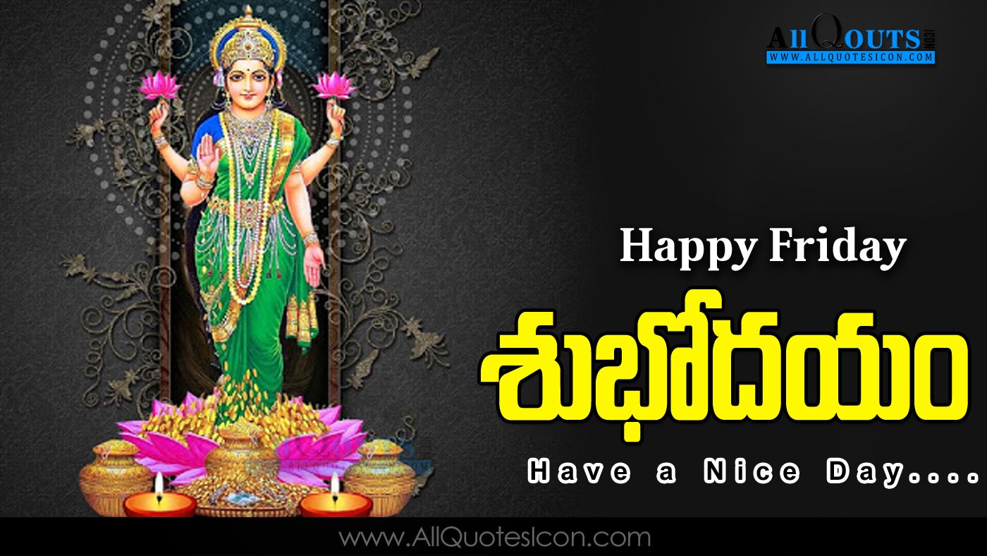 Dea Lakshmi Happy Friday, 1400x788 HD, Desktop