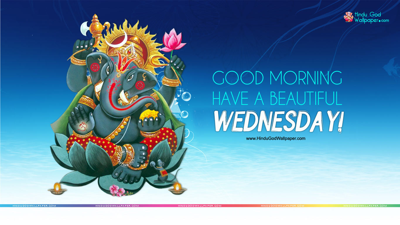 Ganesha buongiorno mercoledì, 1366x768 720p, PC
