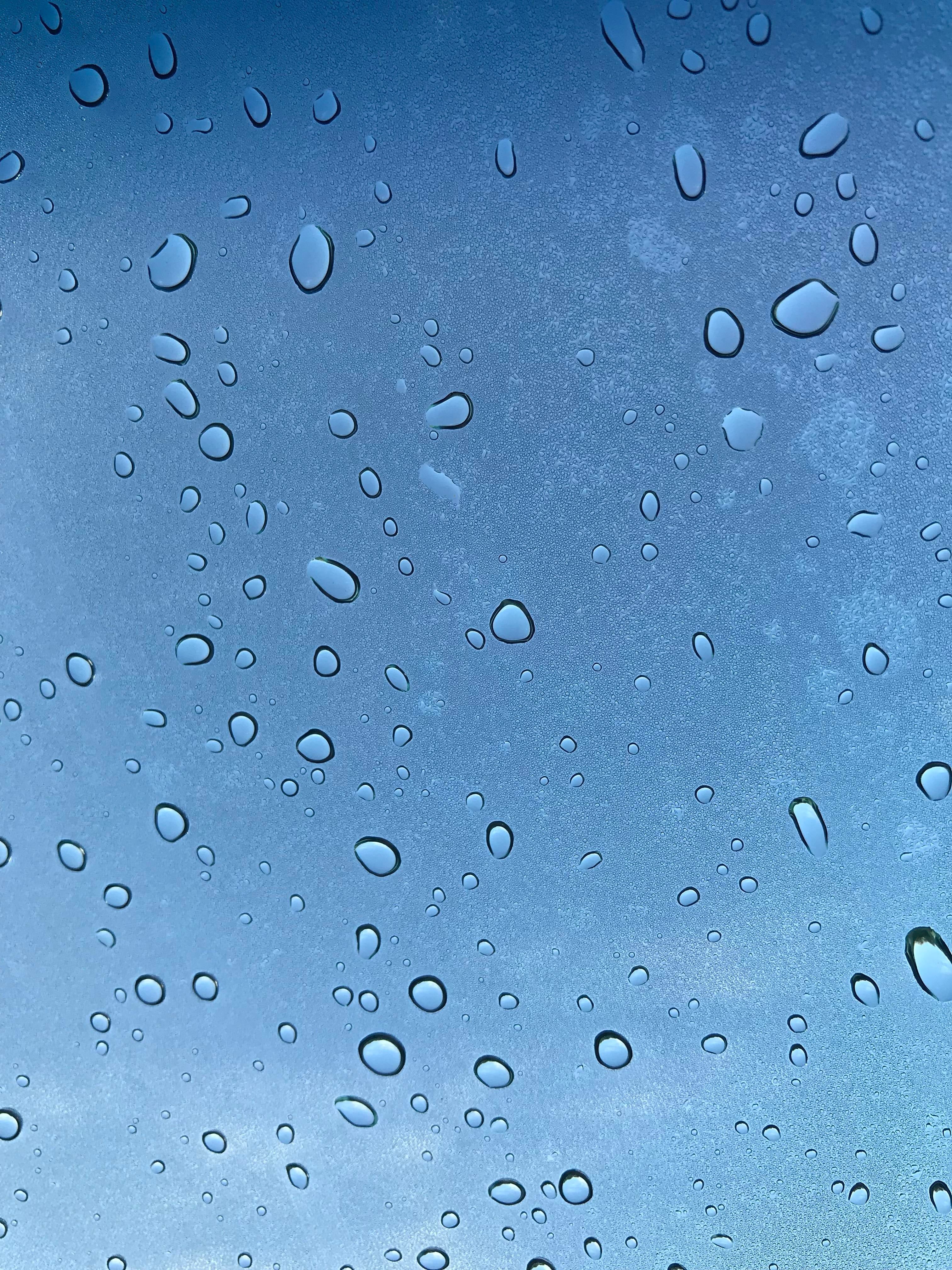 Gocce di pioggia su vetro, 3024x4032 Verticale, Telefono