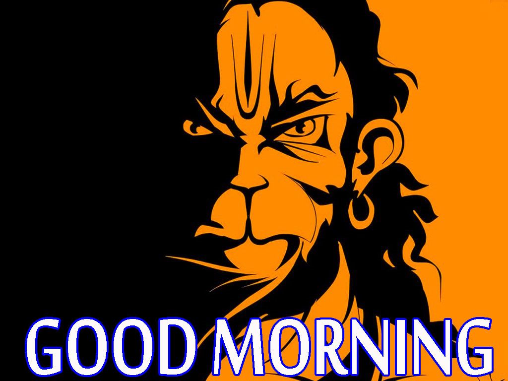 Hanuman buongiorno arancione nero, 1024x768 HD, Laptop