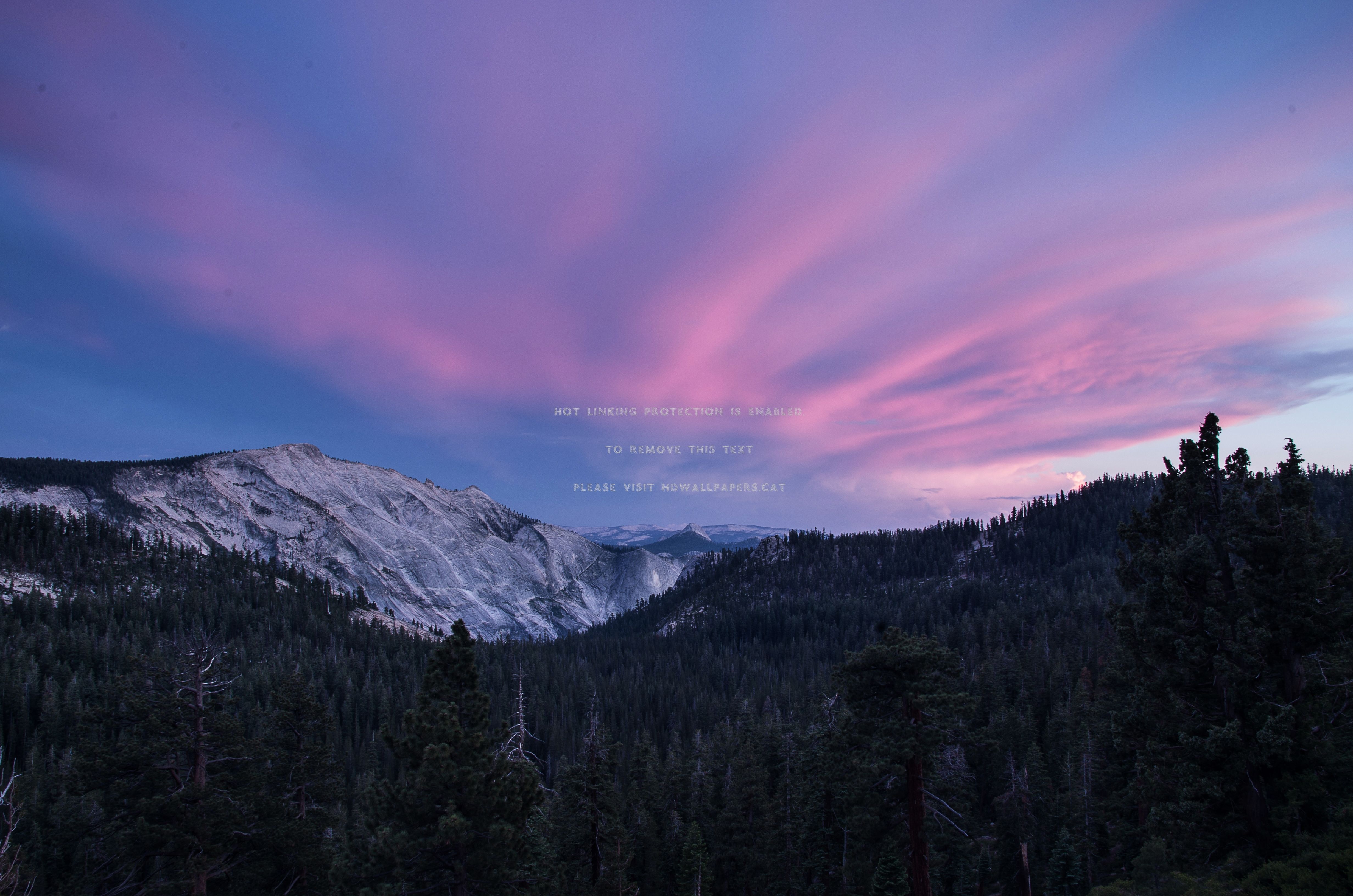 Alba montagne innevate Yosemite, 4928x3264 UHD, PC 4K