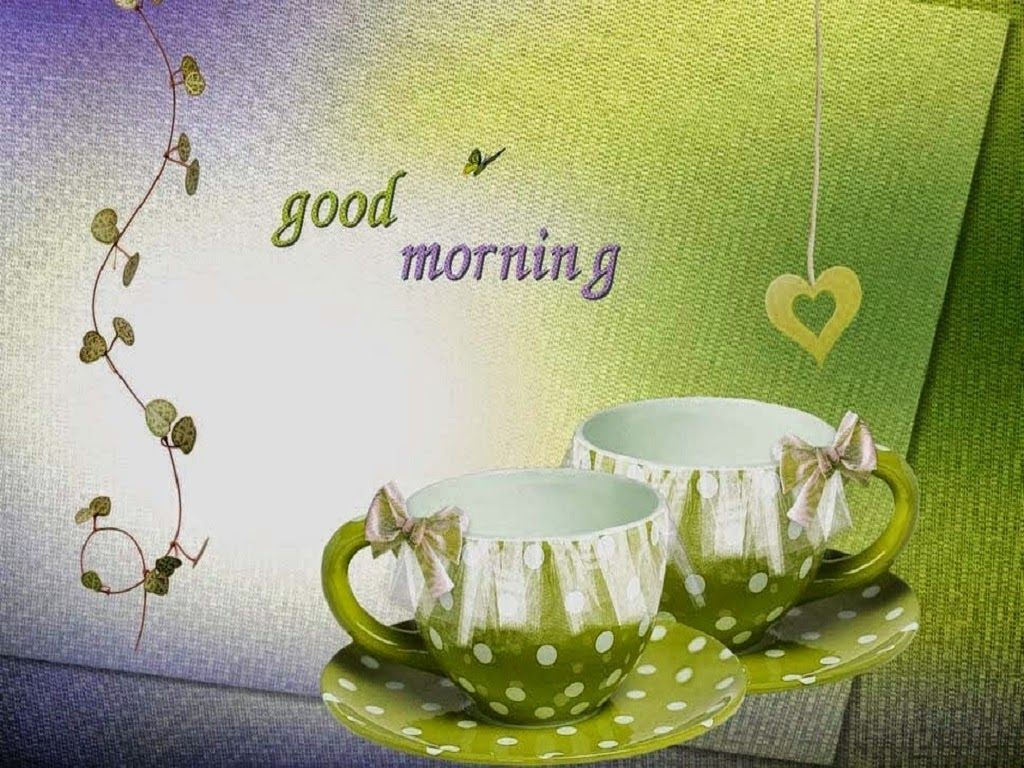 Tazze verdi buongiorno, 1024x768 HD, iMac