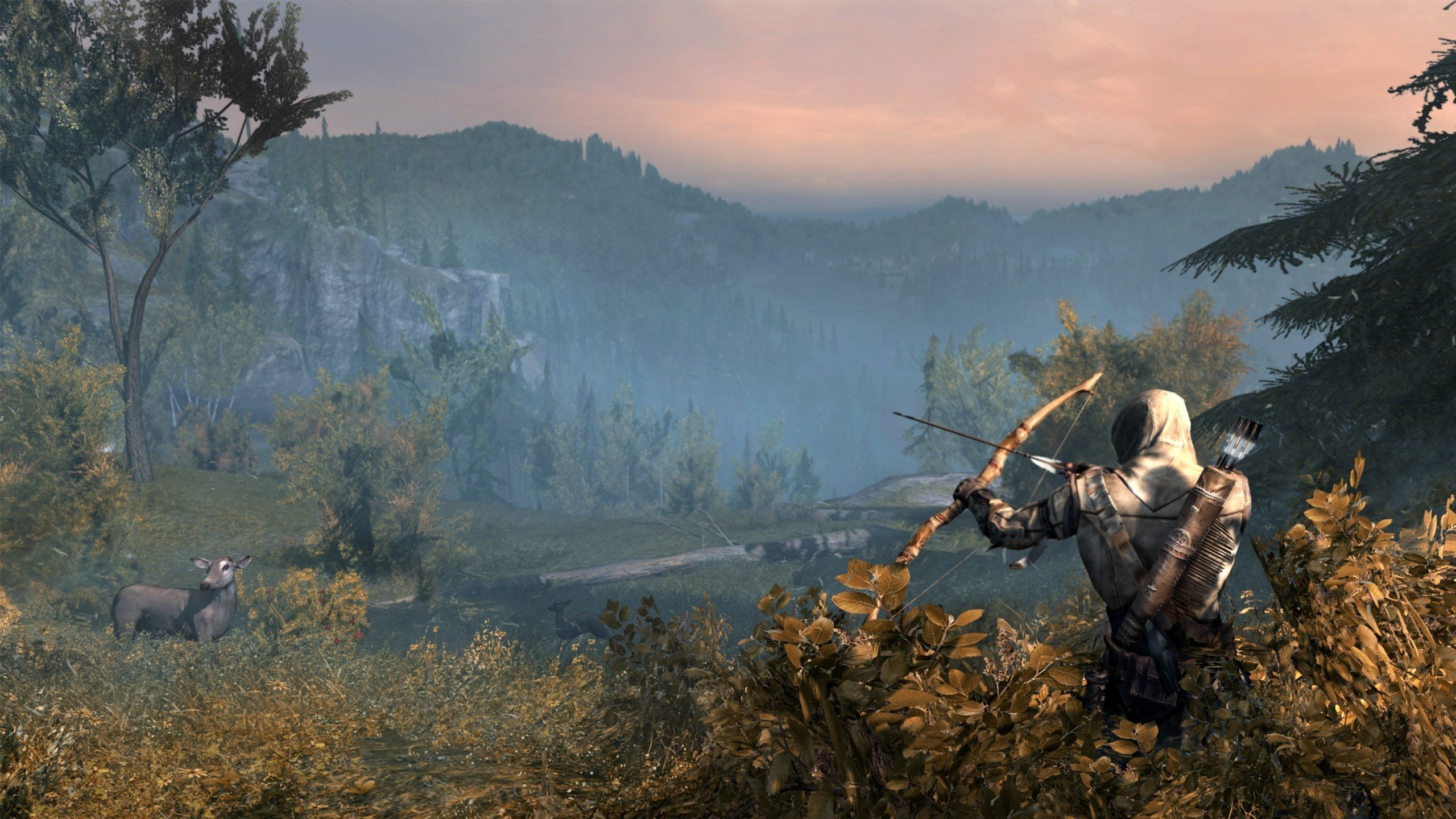 Assassin's Creed caccia con arco, azione-avventura, 2560x1440 2K, MacBook Pro