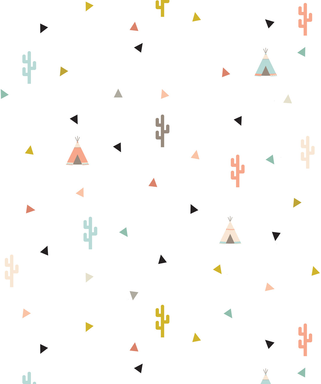 Tende e cactus pastello, 1100x1318 Full HD Verticale, Smartphone