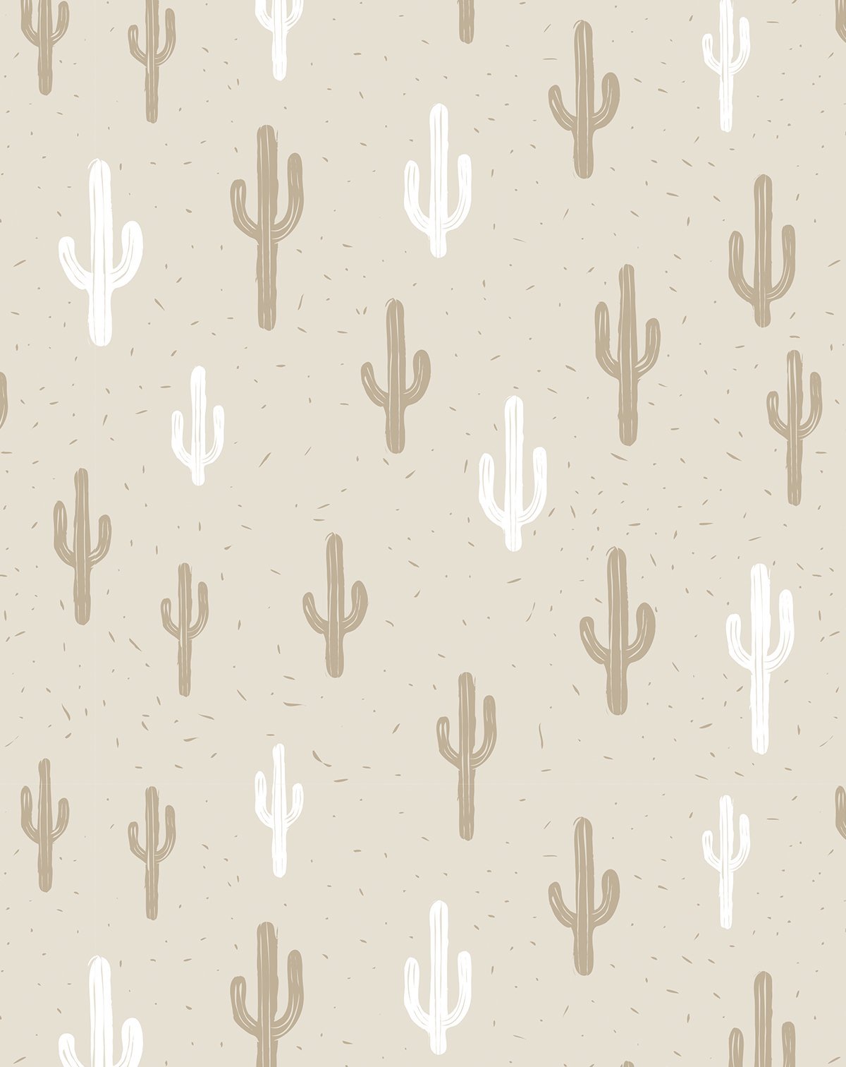 Cactus beige e bianchi, 1200x1512 Verticale, Xiaomi