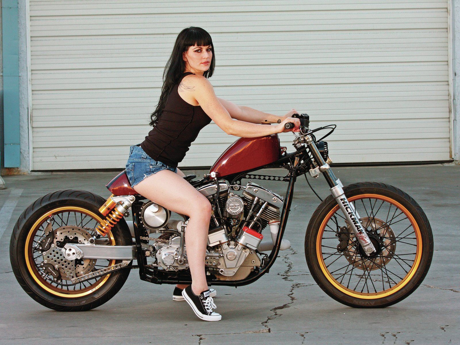 Pin up su moto bobber, 1600x1200 900p, HP Laptop
