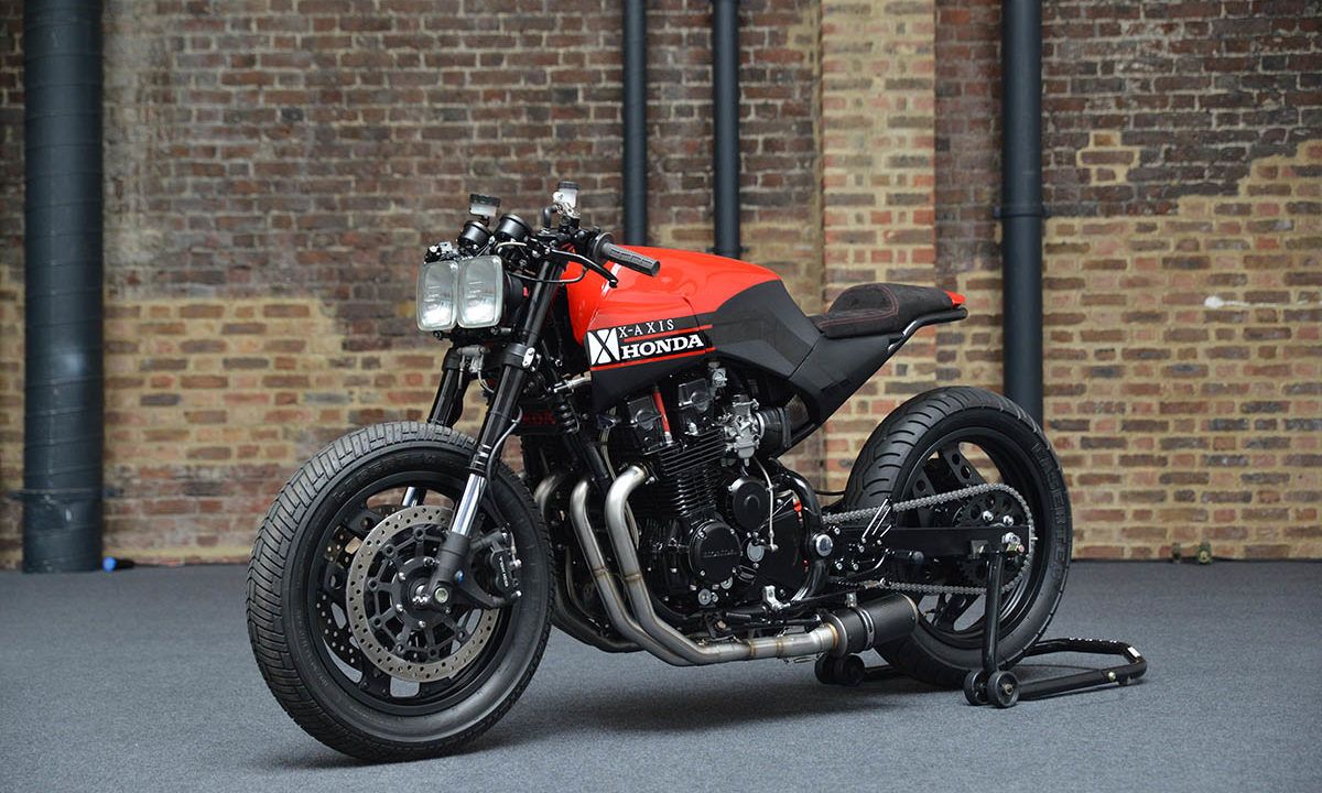Honda CBX750 café racer rossa, 1200x720 HD, Notebook Gaming