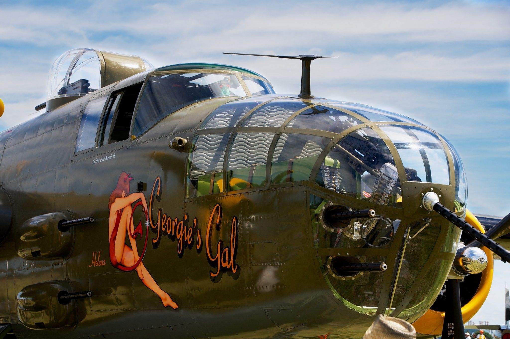 Aereo militare pin up nose art, 2048x1360 Hi-Res, Desktop