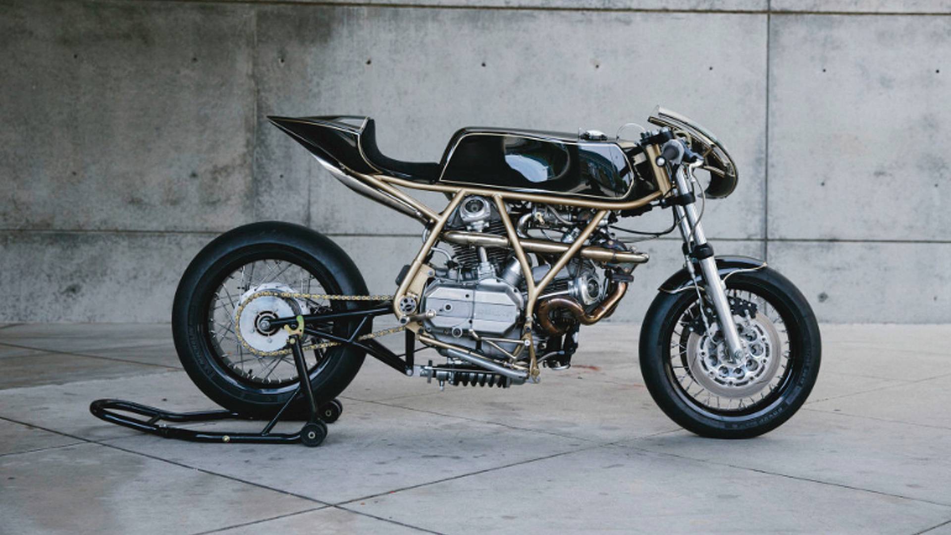 Moto café racer telaio scoperto, 1920x1080 1080p, PC Desktop