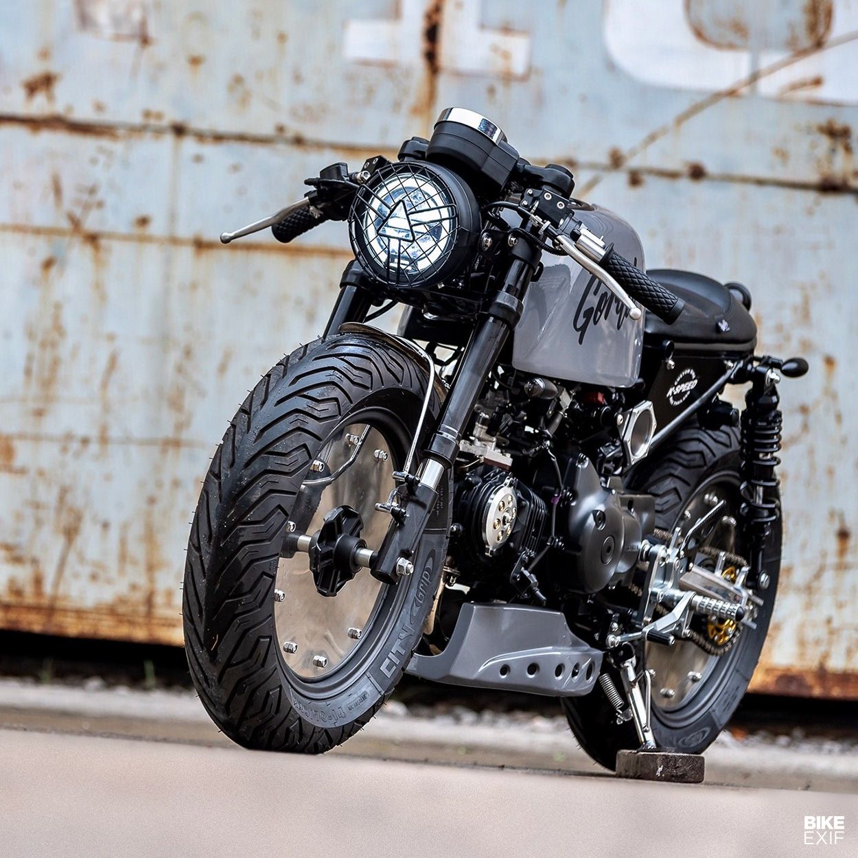 Honda Monkey 125 café racer, 1250x1250 HD, Desktop