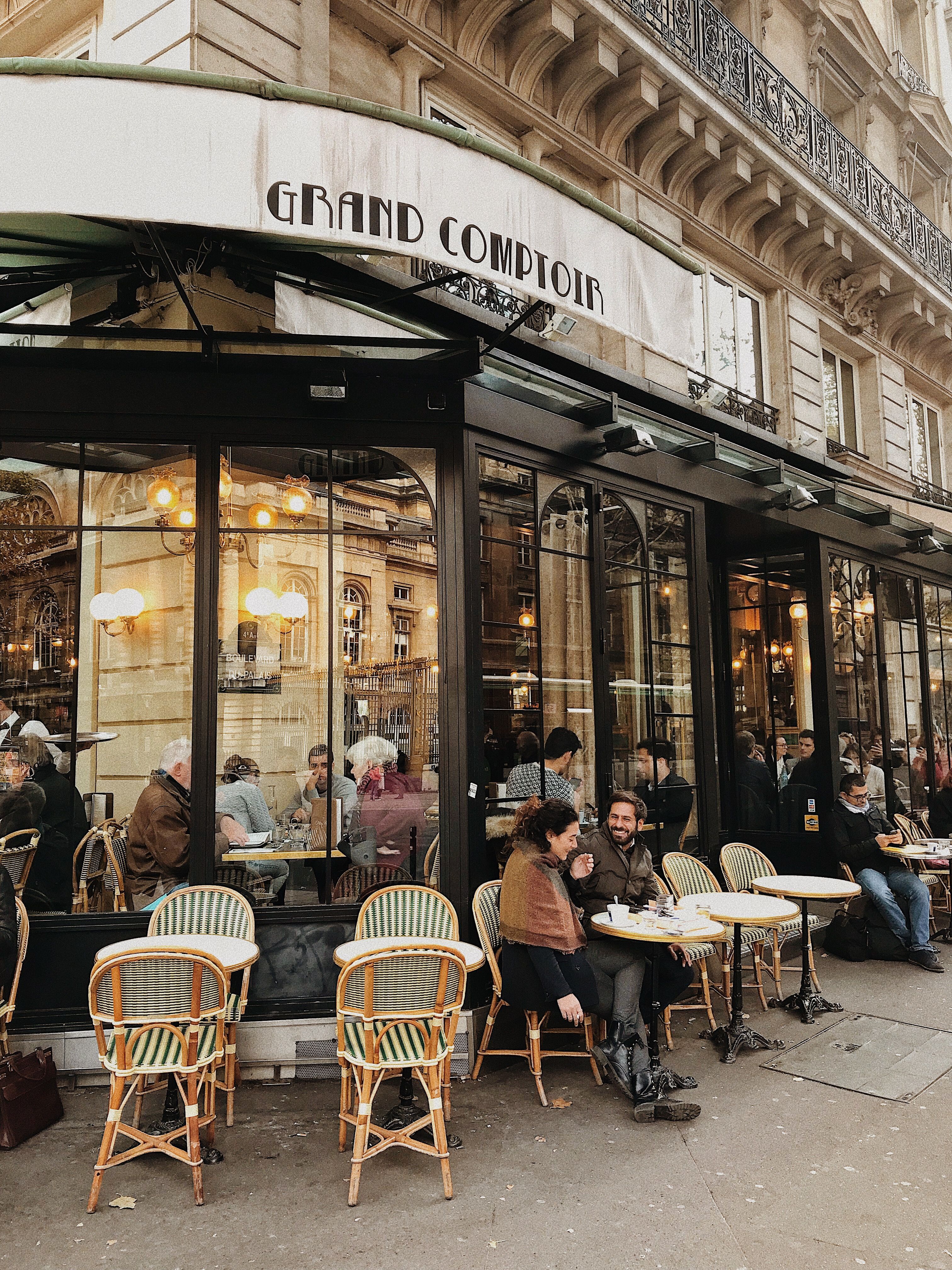 Caffè francese di strada Parigi, 3024x4032 Verticale, Telefono