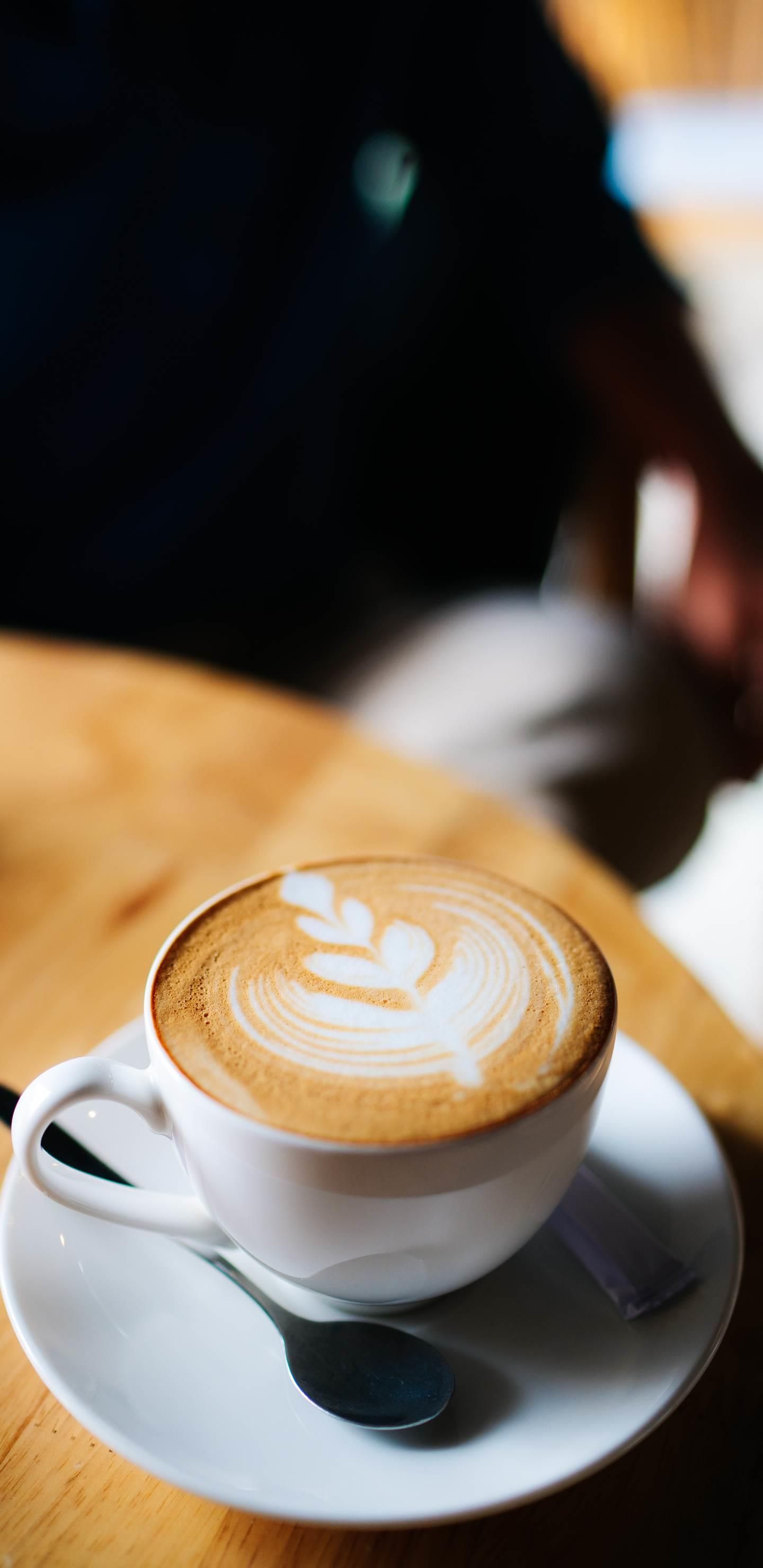 Tazza cappuccino latte art, 1440x2960 Full HD Verticale, Galaxy Z