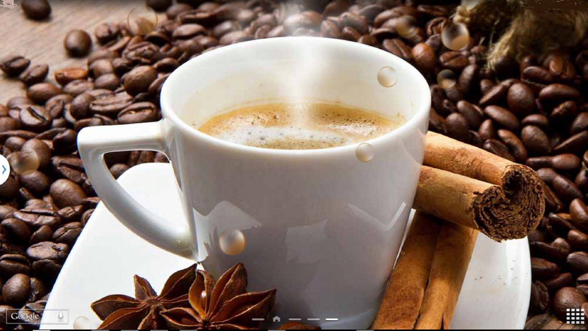 Tazza di caffè con chicchi, 1920x1080 Full HD, Desktop