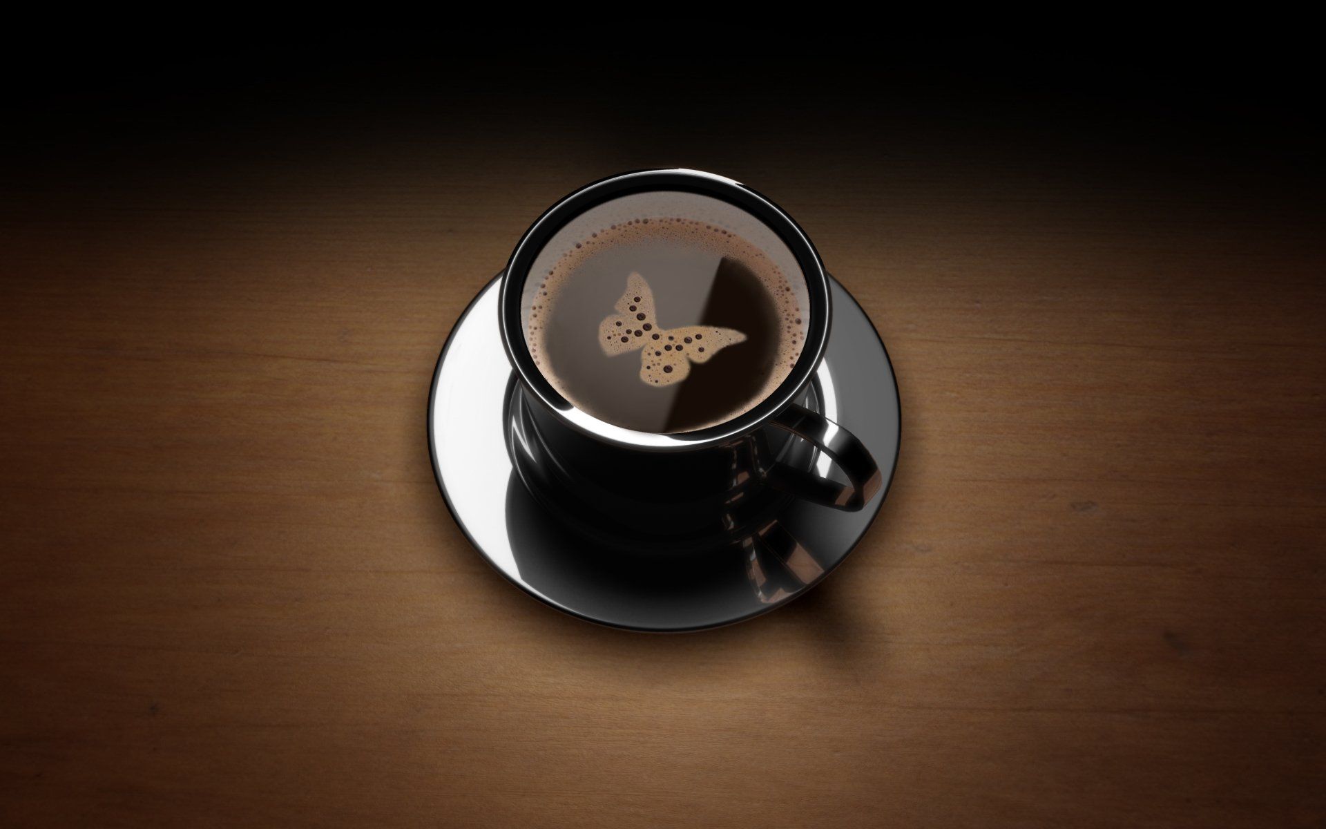 tazzina caffè con farfalla, 1920x1200 Full HD+ WUXGA, PC
