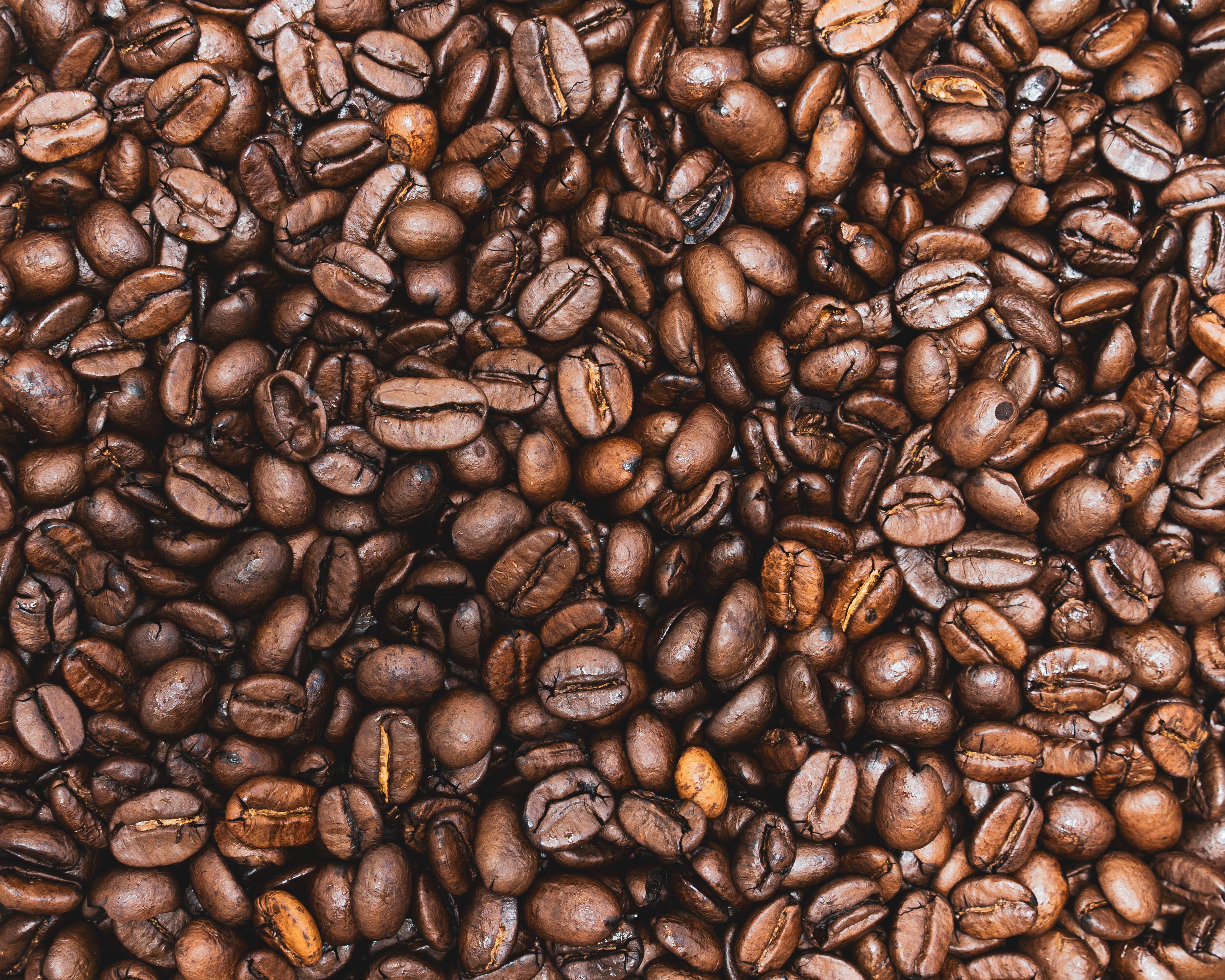 Chicchi di caffè marroni, 3591x2873 2K, Desktop