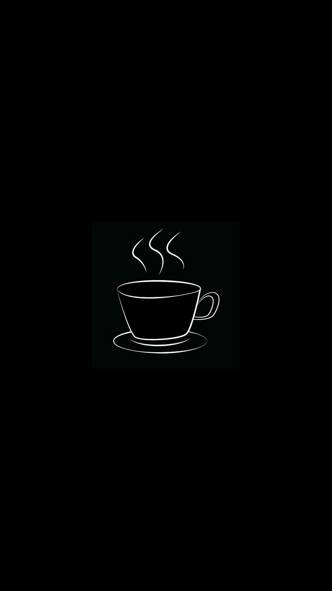 tazza di caffè minimalista, 1080x1920 Full HD Verticale, Samsung Galaxy