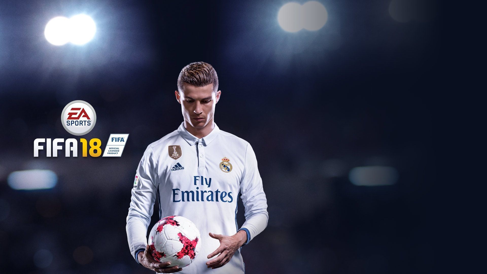 Calciatore Real Madrid con pallone, Liga spagnola, 1920x1080 Full HD 1080p, PC