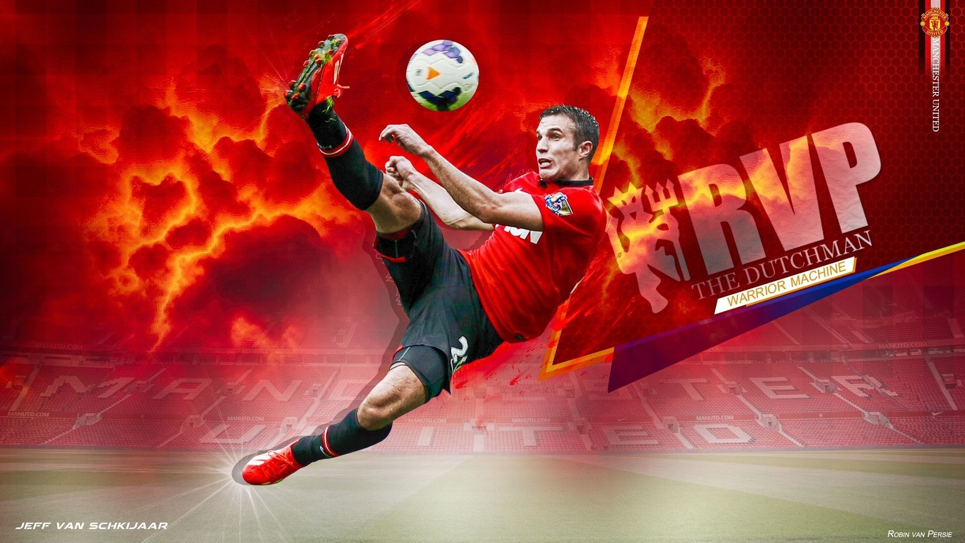 Calciatore Manchester United rovesciata, 1920x1080 Full HD 1080p, PC Desktop