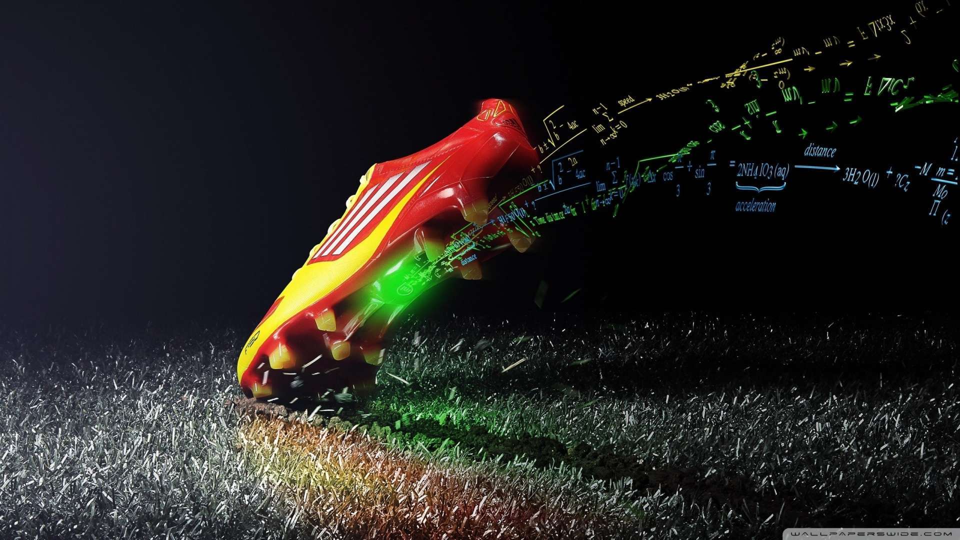 Scarpino calcio Adidas colorato, 1920x1080 Full HD 1080p, Desktop