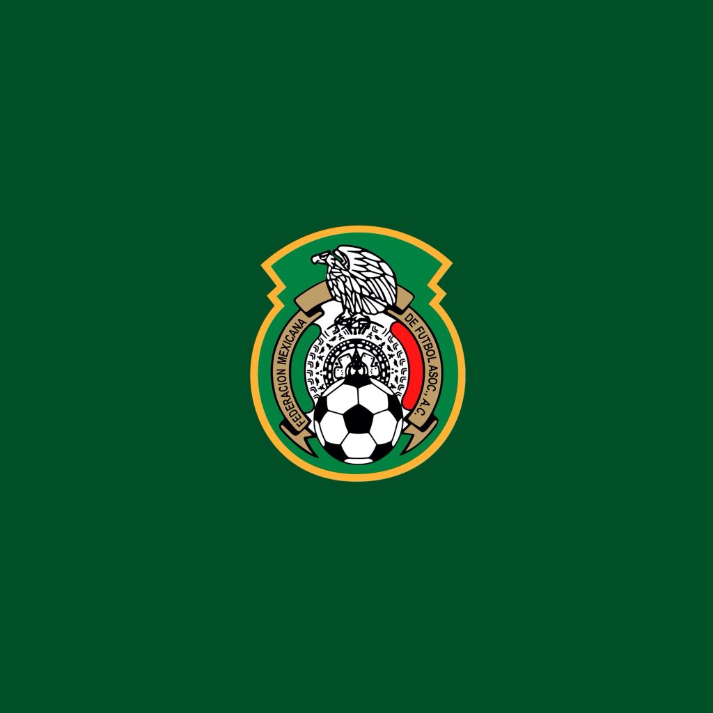 Logo nazionale calcio Messico, El Tri, 1024x1024 HD, Laptop