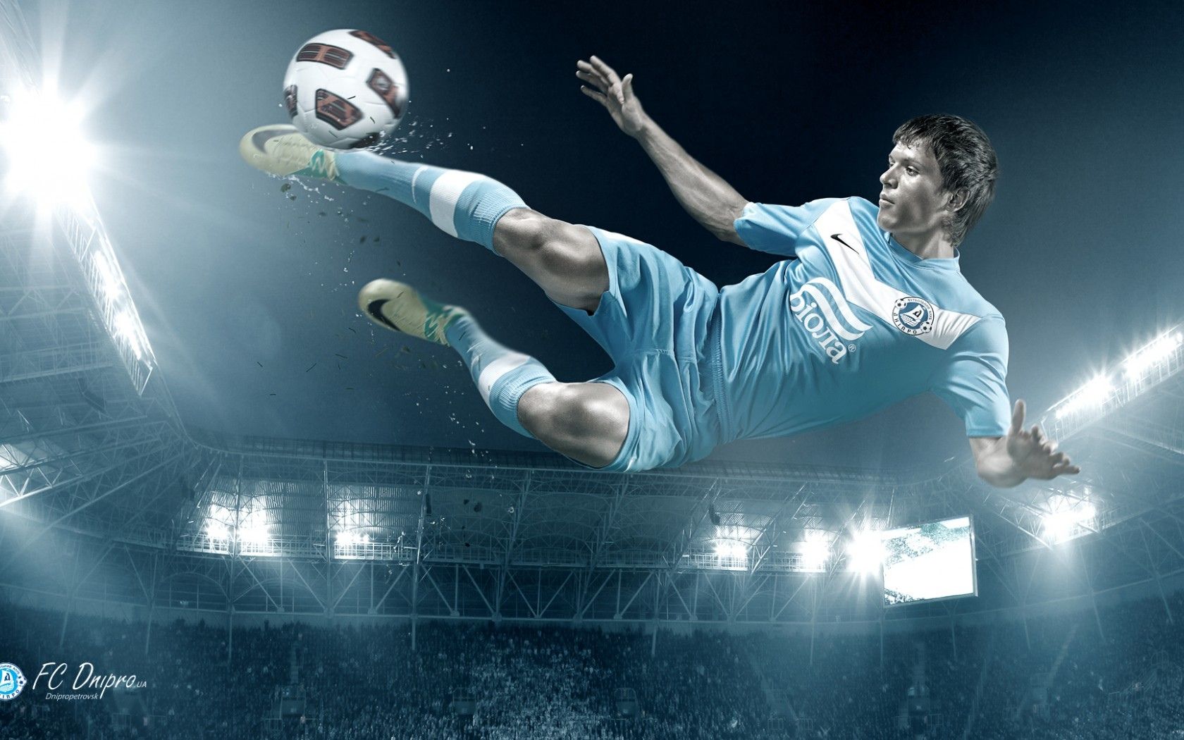Calciatore Nike blu stadio, 1680x1050 HD, PC