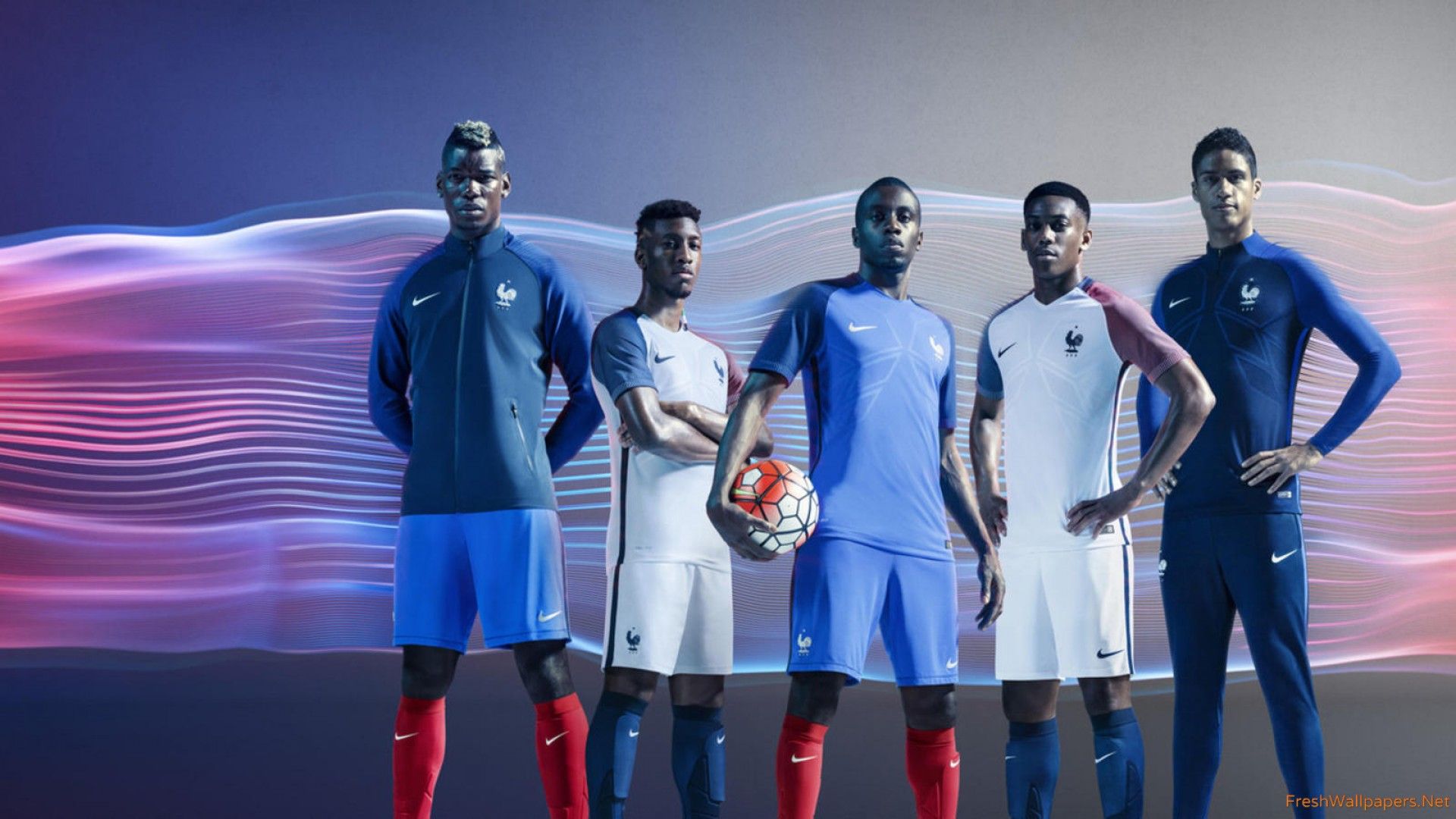 Nazionale Francia Nike calcio, 1920x1080 Full HD, Laptop