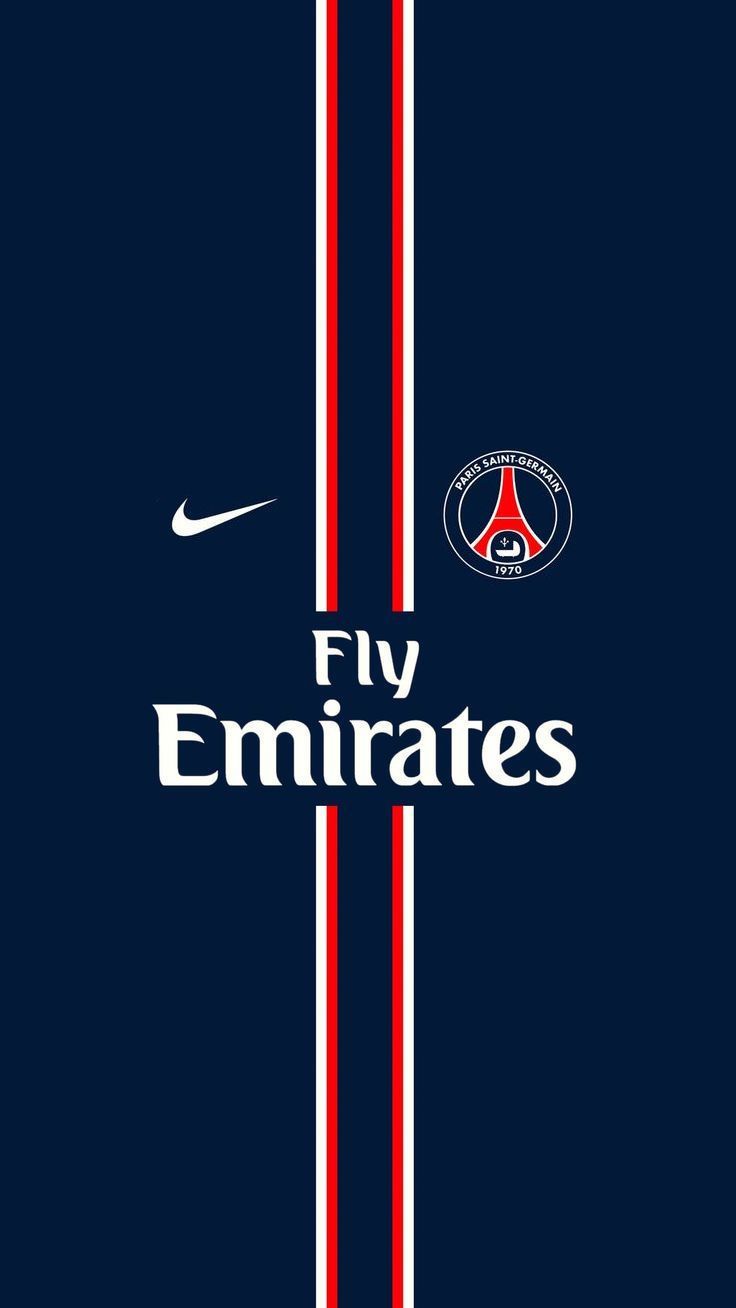 Logo PSG Nike blu, 736x1308 Verticale, OnePlus