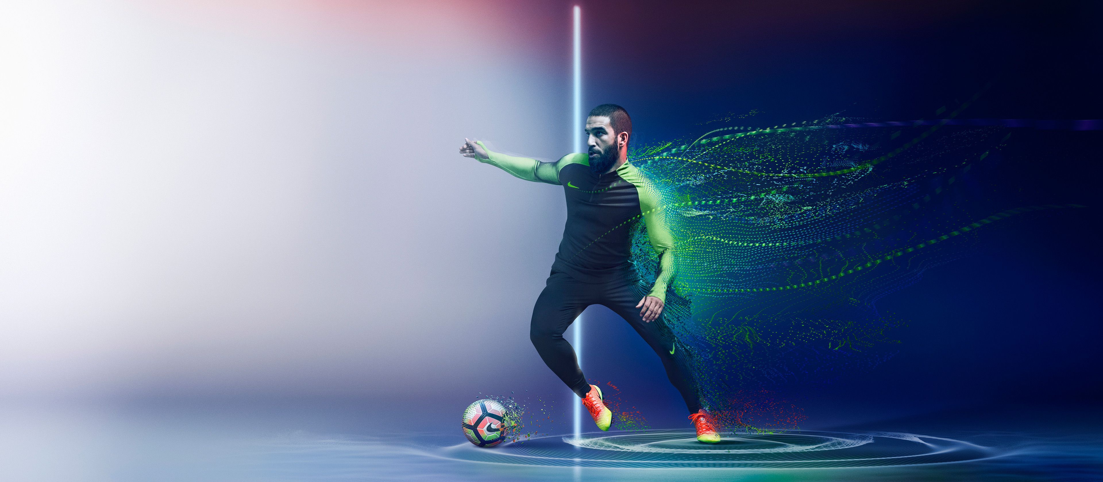 Calciatore Nike scarpe arancioni, 3840x1680 21:9, Ultrawide