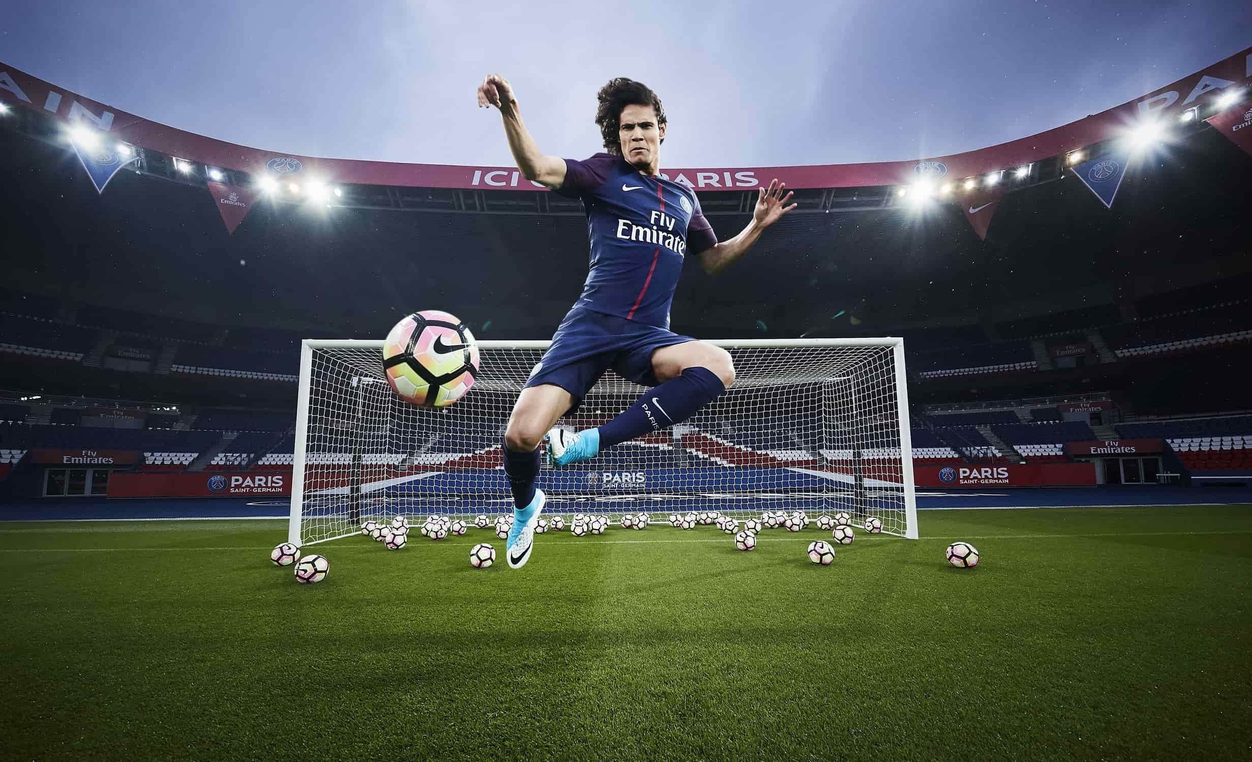 Calciatore PSG Nike blu, 2463x1500 2K, iMac