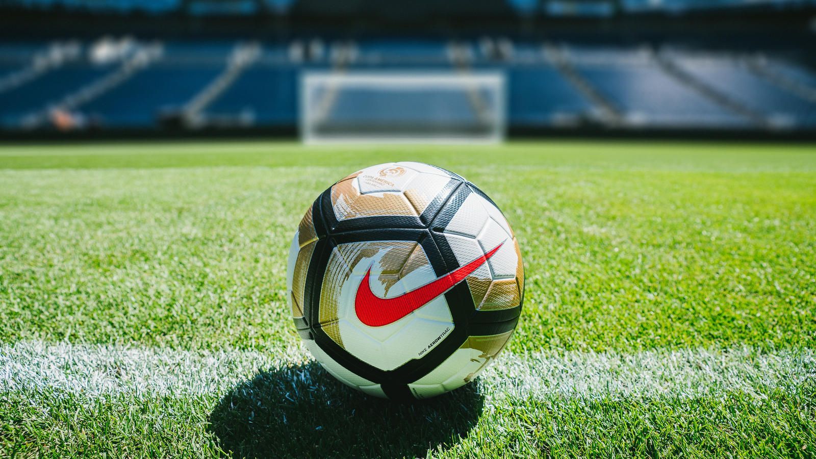 Pallone Nike allo stadio, swoosh, 1600x900 HD, PC