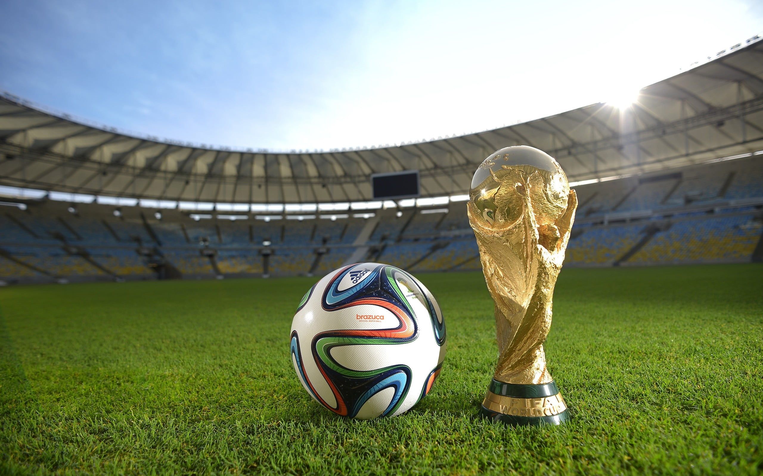 Coppa del Mondo e pallone, 2560x1600 2K+, MacBook Pro