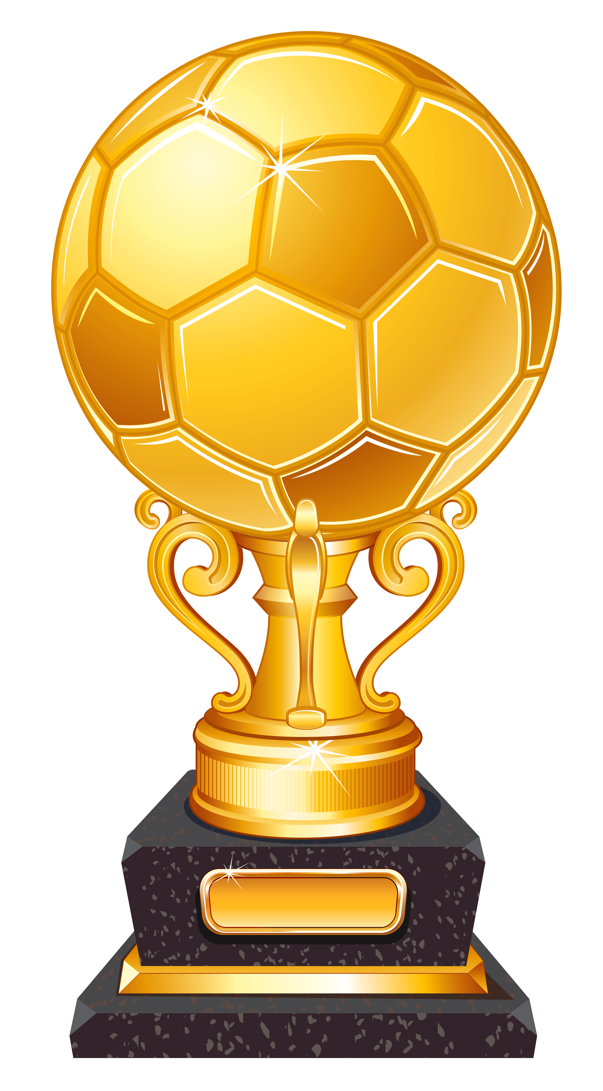 Trofeo calcio dorato, 2452x4437 Full HD Verticale, iPhone