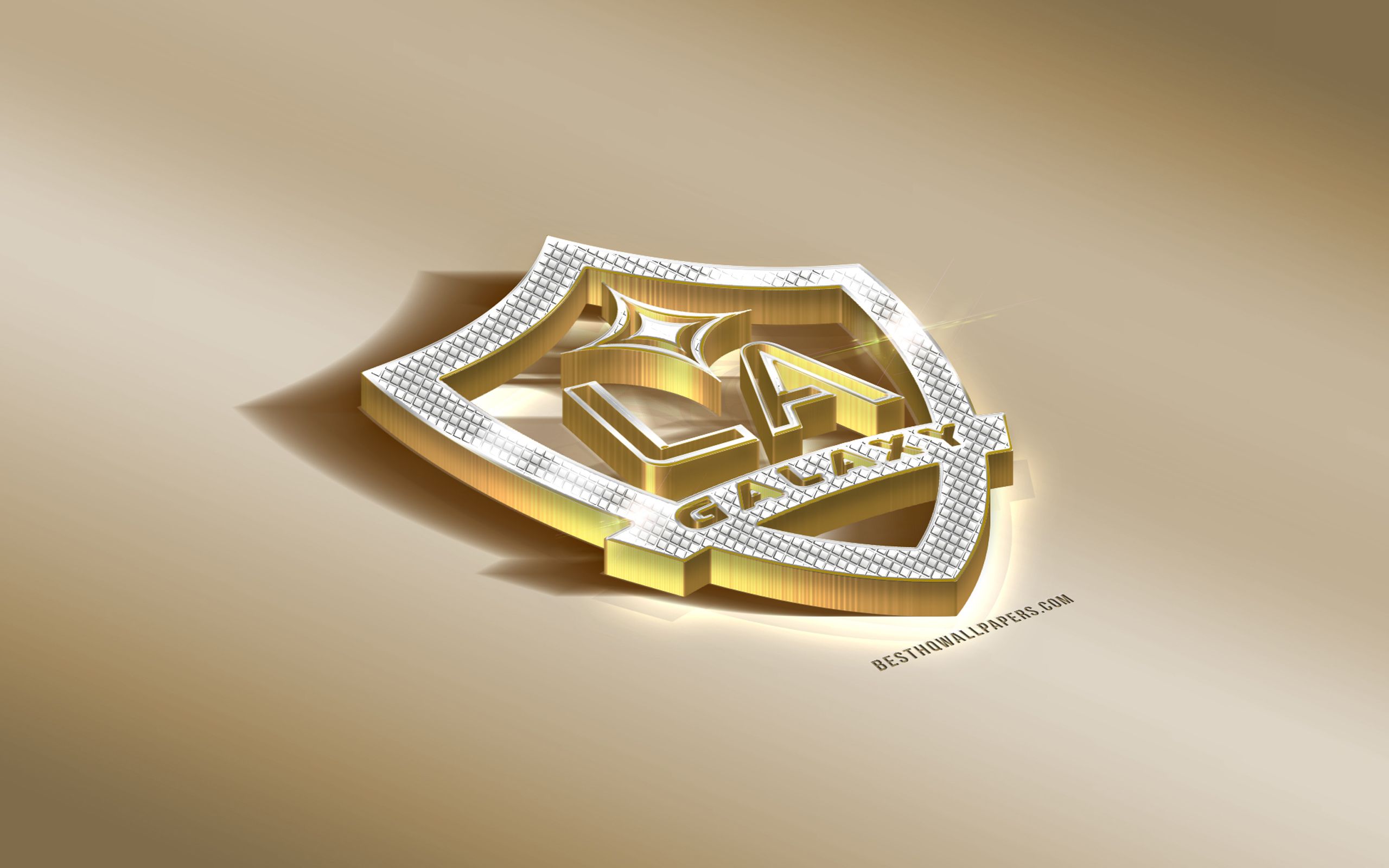 Stemma calcio dorato 3D, 2560x1600 2K, Desktop