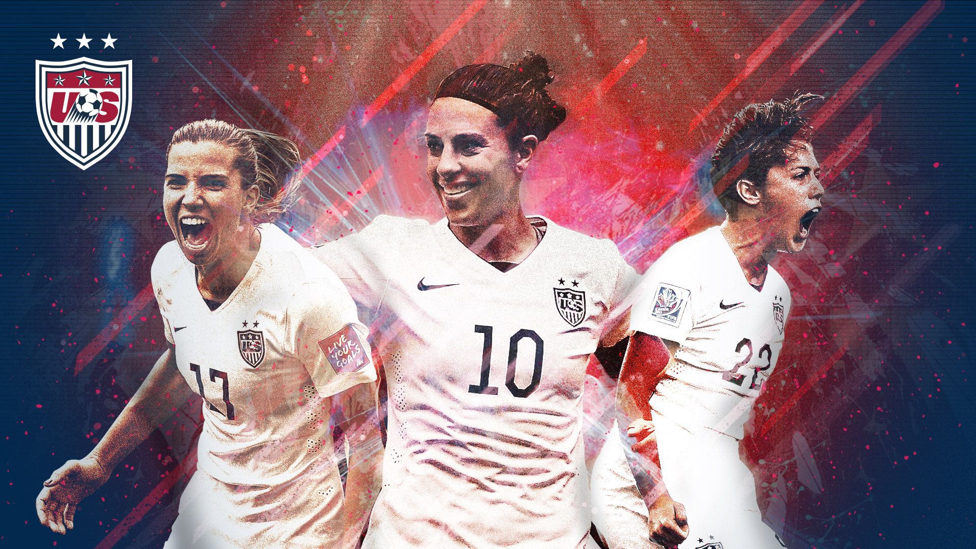 Calciatrici nazionale USA, 1920x1080 Full HD 1080p, Desktop