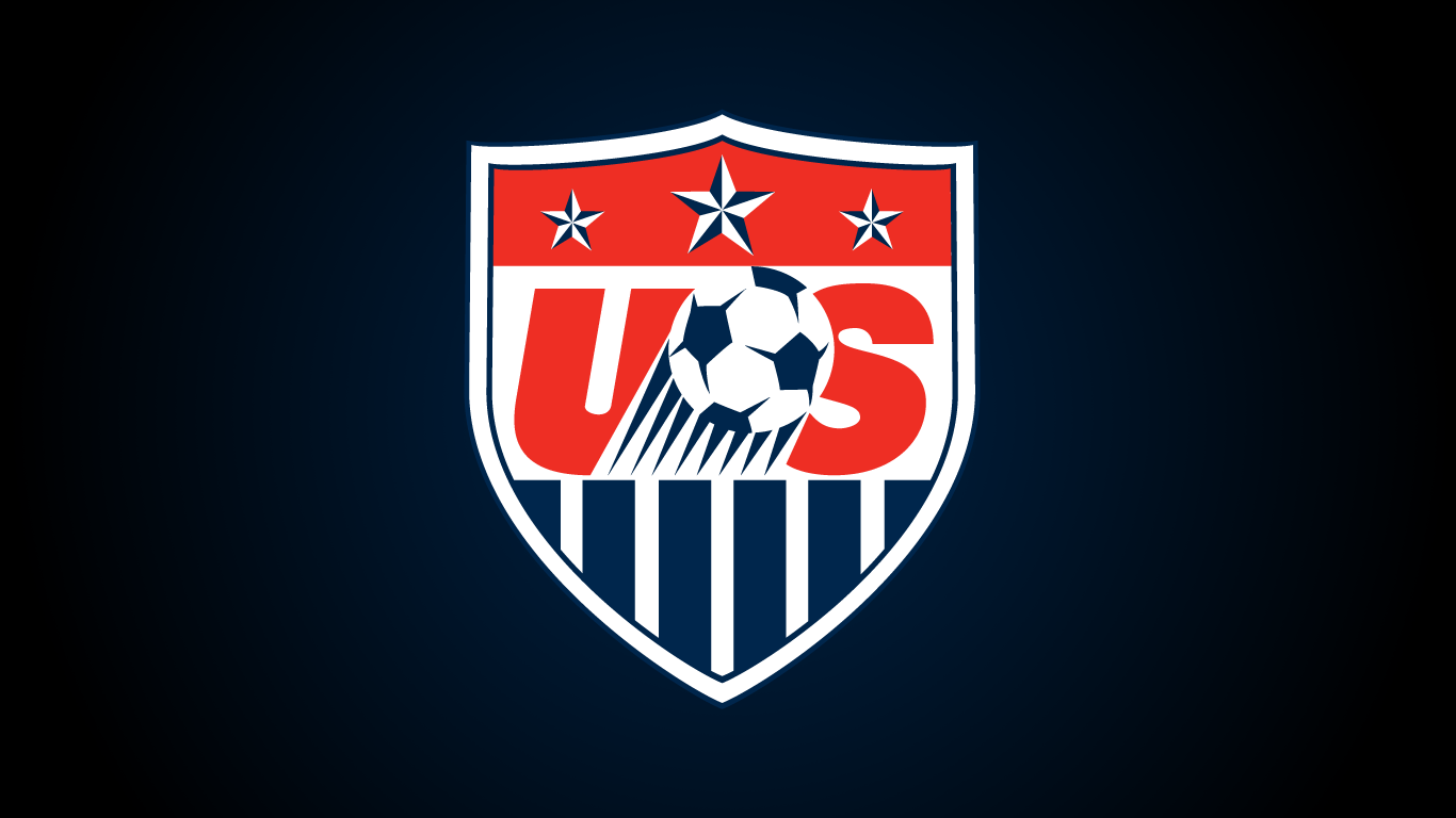 Logo nazionale calcio USA, 1366x768 720p, Laptop