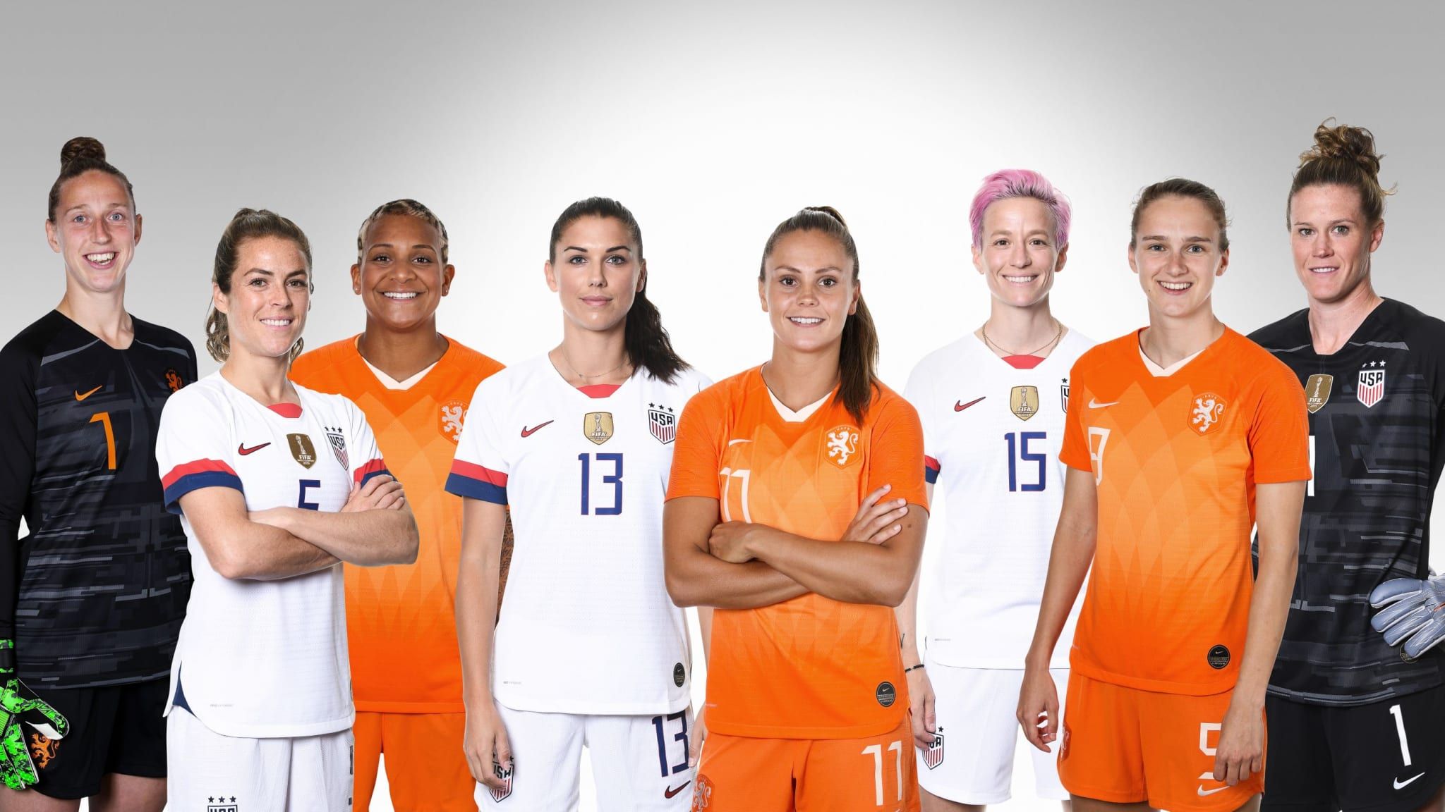 Nazionali femminili calcio USA Olanda, 2048x1152 alta risoluzione, Desktop