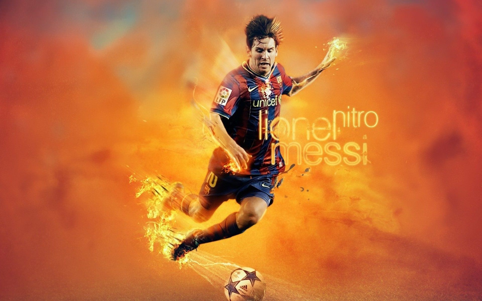 Lionel Messi calciatore fiamme, Inter Miami, sfondi di Calcio, 1920x1200 Full HD+ WUXGA, Desktop