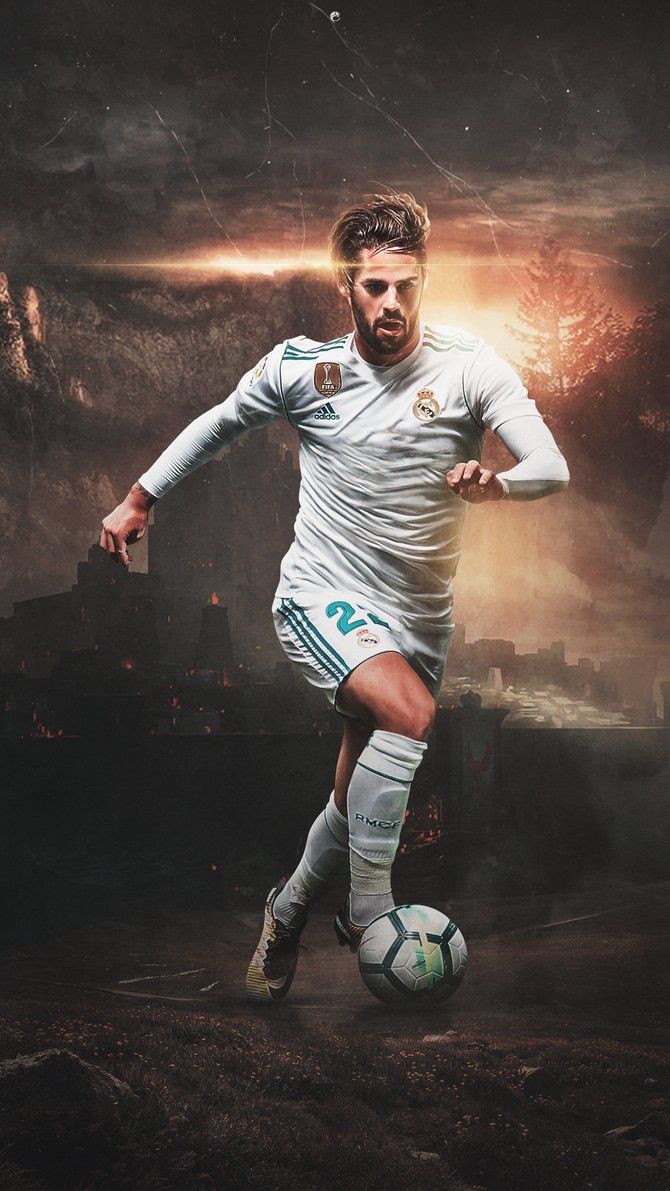 Isco Real Madrid calciatore, calcio, sfondi di Calcio, 670x1191 Verticale, Telefono