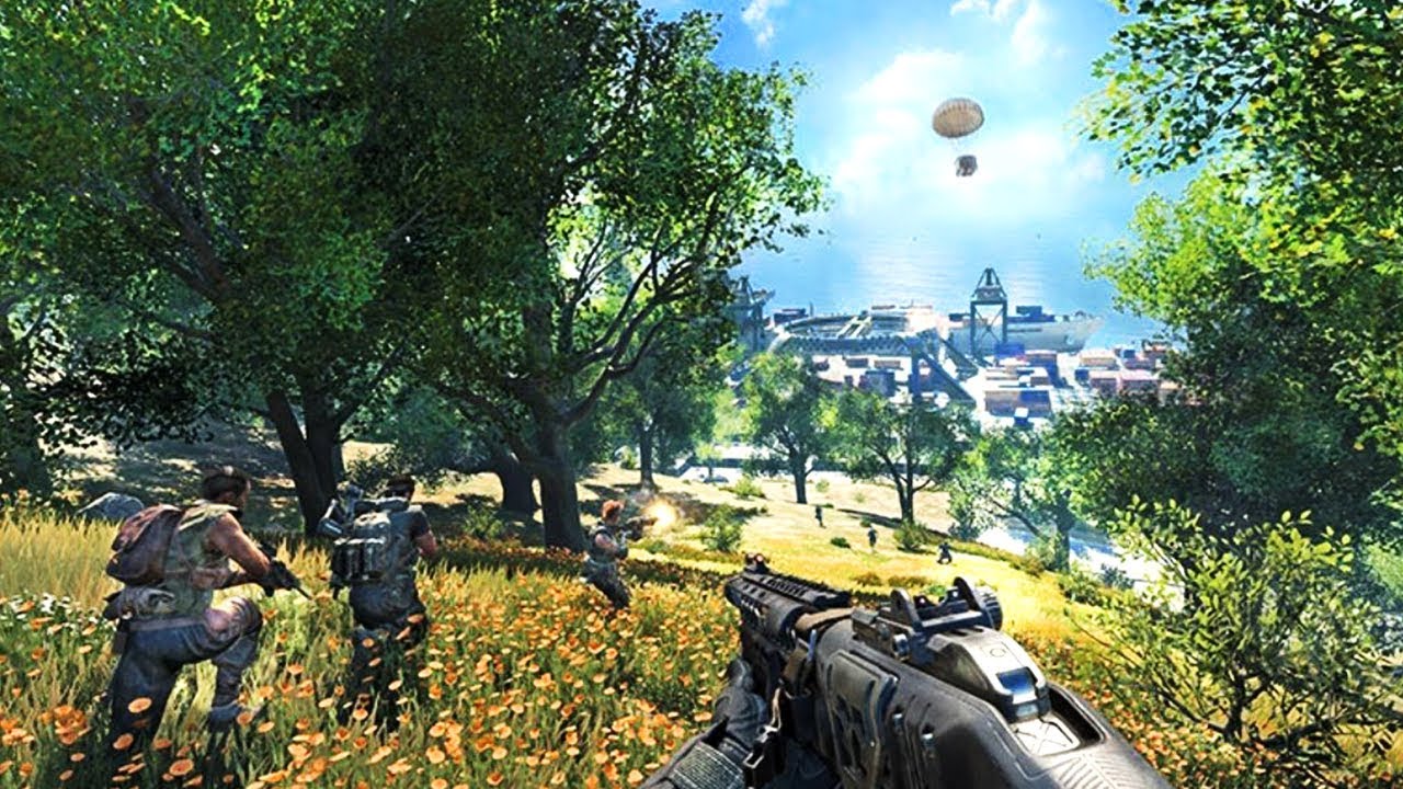 Black Ops 4 Blackout mappa campo, 1280x720 720p, iMac